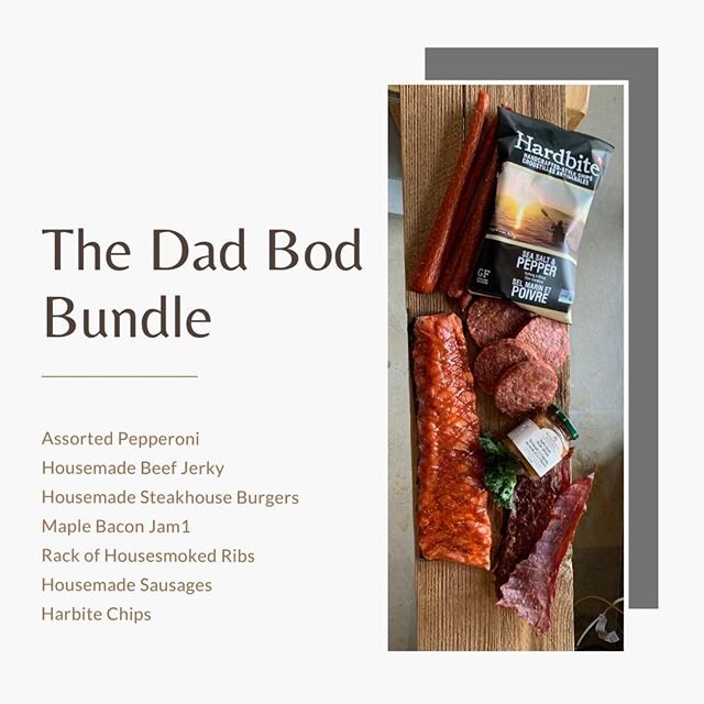 Our Dads are so often the person we go to for comfort and advice. And there&rsquo;s nothing as soothing as someone who can wrap you up and make everything feel okay.⁠
⁠
The Dad Bod bundle is our contribution to ensuring that Dad is always a soft plac