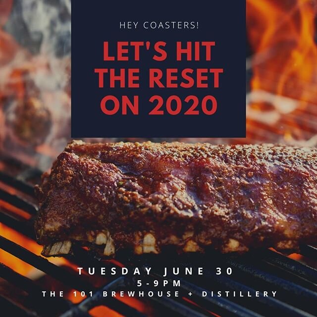 Coasters! Let&rsquo;s hit the reset button on 2020, shall we?⁠
⁠
We&rsquo;re so excited to be partnering up with our friends at @the101gibsons! Get the Canada Day celebrations going with a summer BBQ from our team followed by The Return of Rock N&rsq