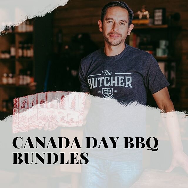 WE MADE IT!! We are finally at phase 3 of the longest year EVER.⁠⠀
⁠⠀
We are so excited to begin spending time with friends and family this summer. And we know you are too. So we&rsquo;ve put together some awesome BBQ bundles JUST for Canada Day!⁠⠀
⁠