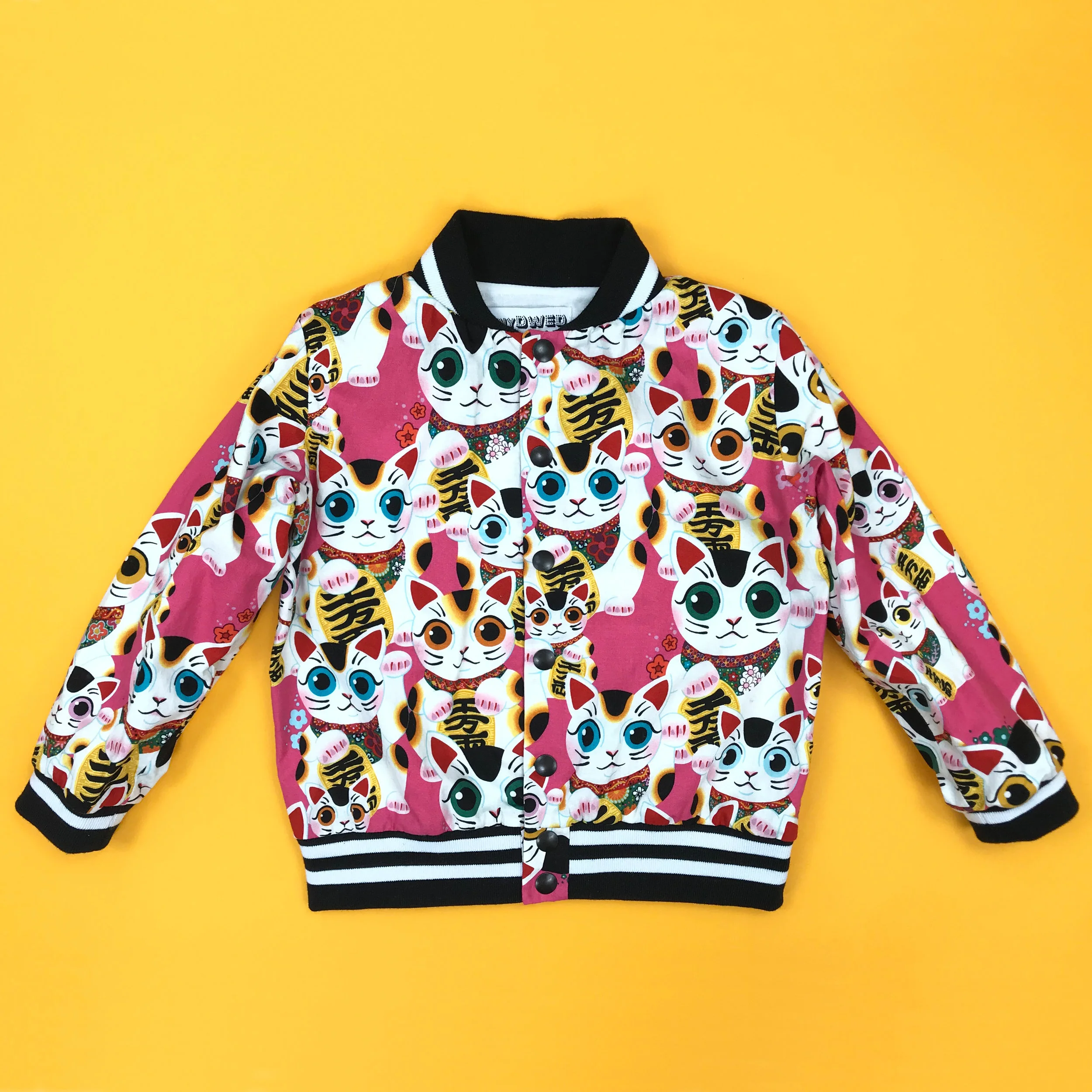 cat bomber jacket