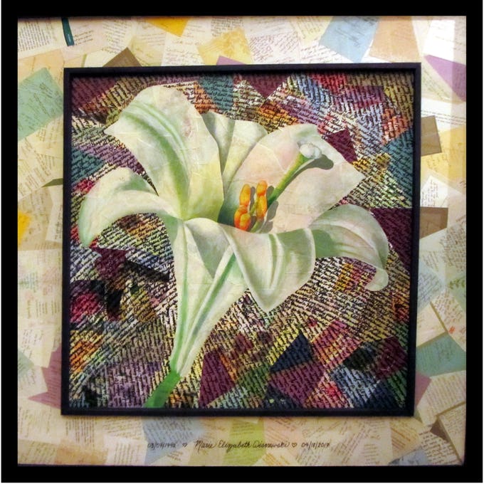 "When I was working on this I was crying too, but it was kind of like a scheduled grief . I could get it out and grieve and cry, and then put it away again until the next time I worked ... ( read more)
