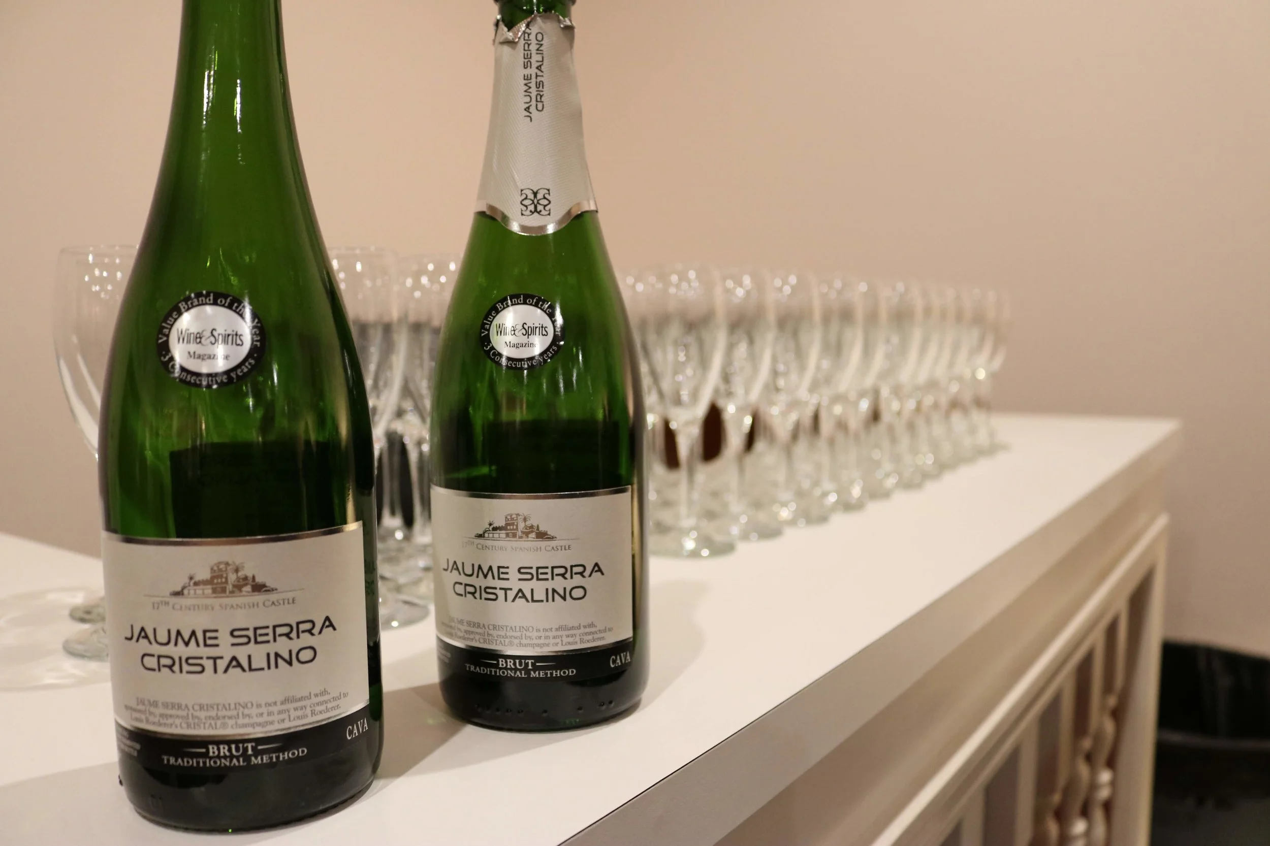 Canadian Club and Champagne Toasts