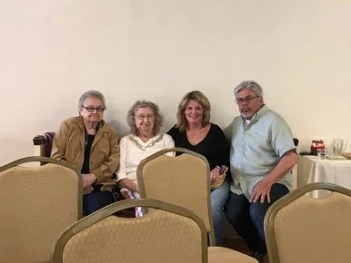  Gathering for the event! 