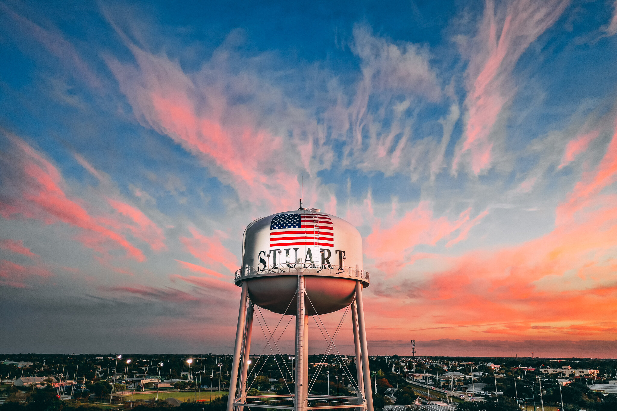 Stuart Water Tower Sunset by Nathan Venzara FB-2.jpg