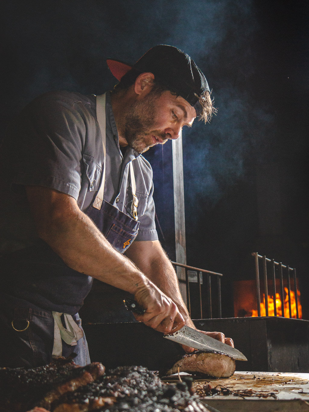 Chef Clay Conley at Kai-Kai Farm