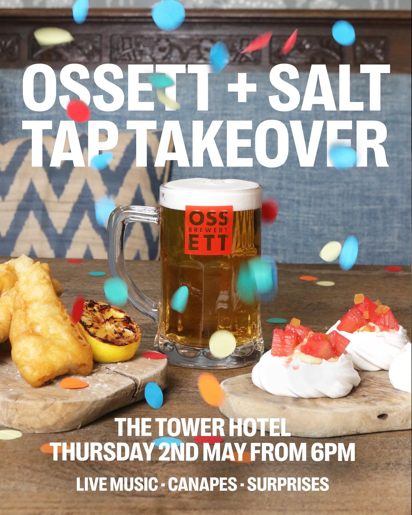 Yorkshire themed Canap&eacute; testing for tomorrow night&hellip;✨🍺

Join us tomorrow as we team up with Ossett and Salt Brewery to bring 8 great beers to our bar for a very special night with live music from Hey Dude 🍻🎸✨

We&rsquo;ll also be serv