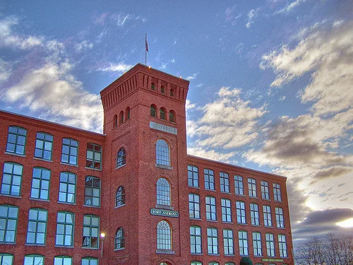 Fort Andross Mill on Maine Street in Brunswick