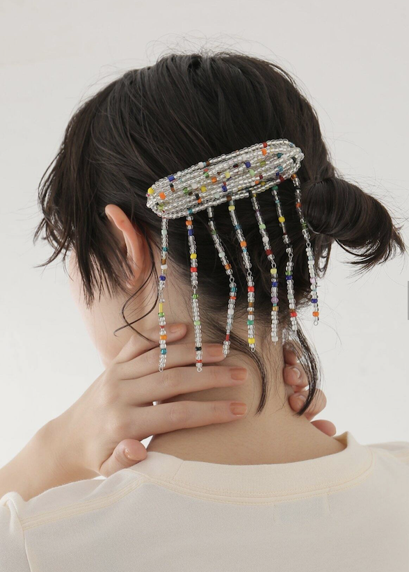 MULTI JELLYFISH BARRETTE