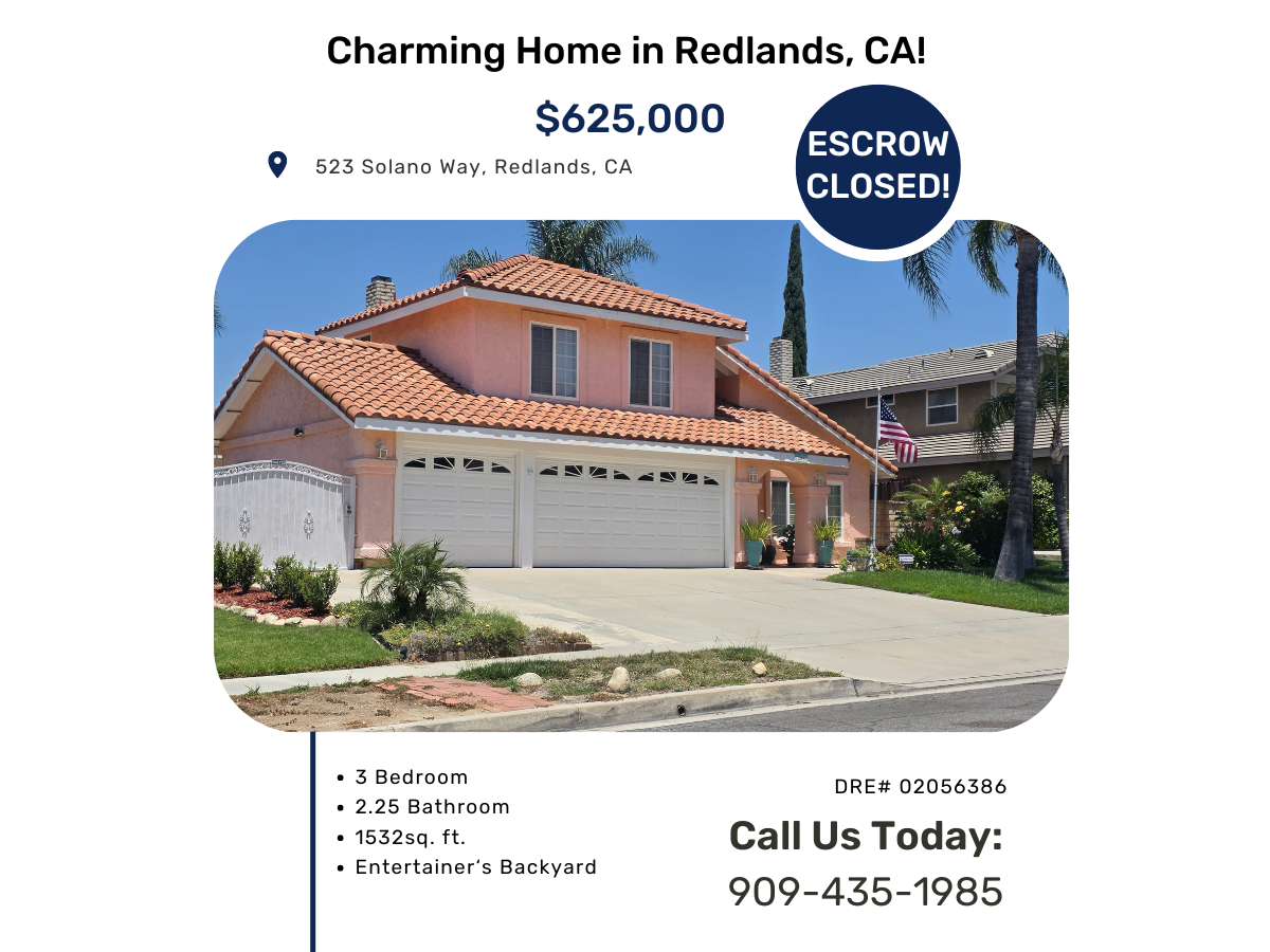ESCROW CLOSED! 