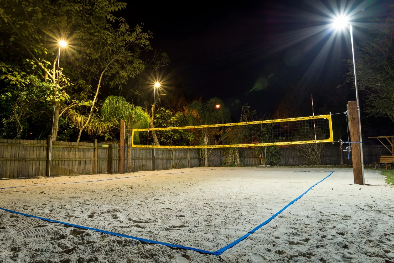 Jacksonville beach volleyball residential court