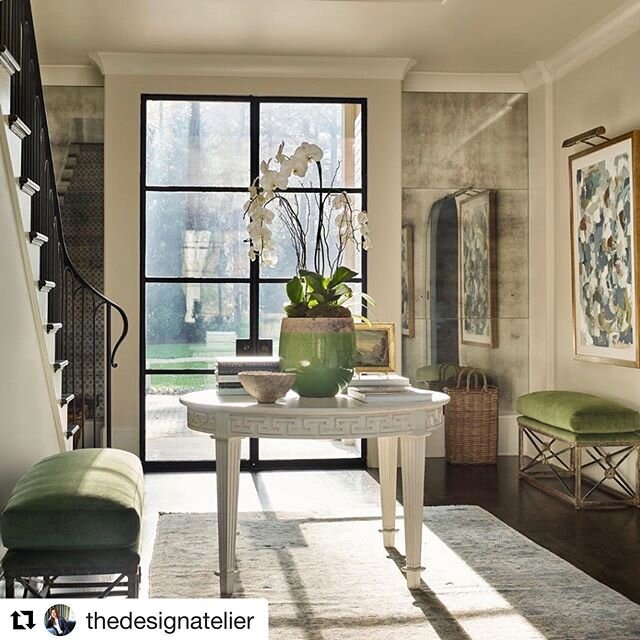 Fun seeing my work hang in beautiful spaces. #Repost @thedesignatelier with @get_repost
・・・
Shedding light on a new day, new week and a new month.  With all of the latest news, a little sunshine should go a long way. ☀️
#tdaprojects
#morninglight 
#f