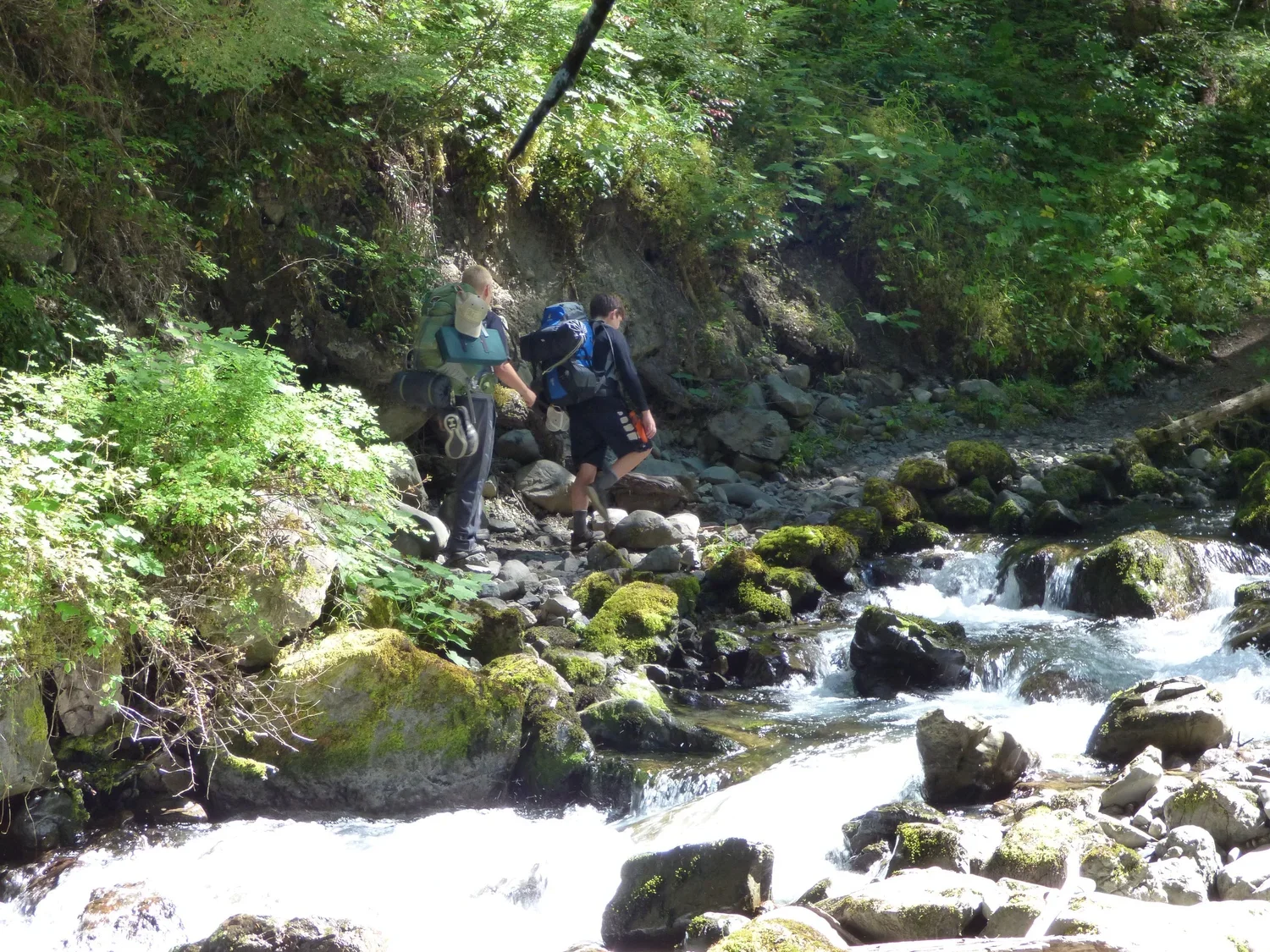 backpacker by the stream.webp