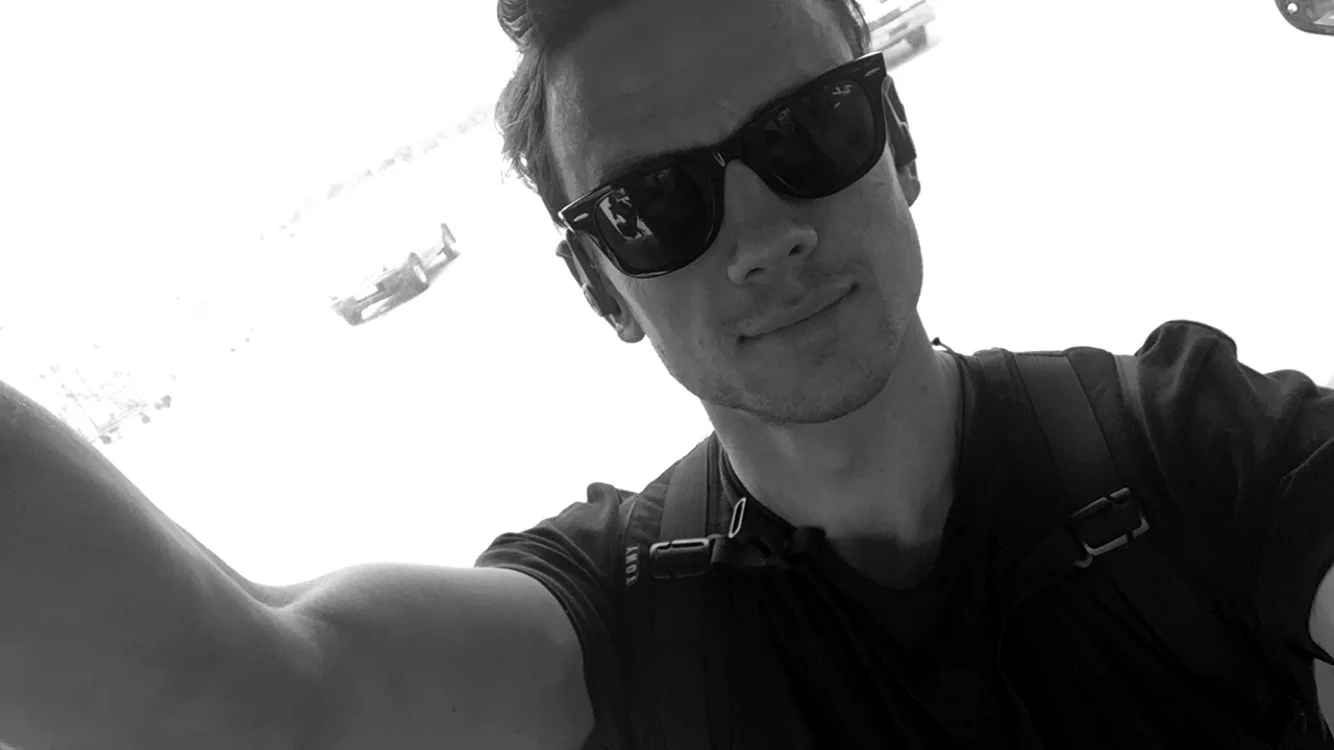 Just after landing in Colombo, Sri Lanka - June 17th 2017