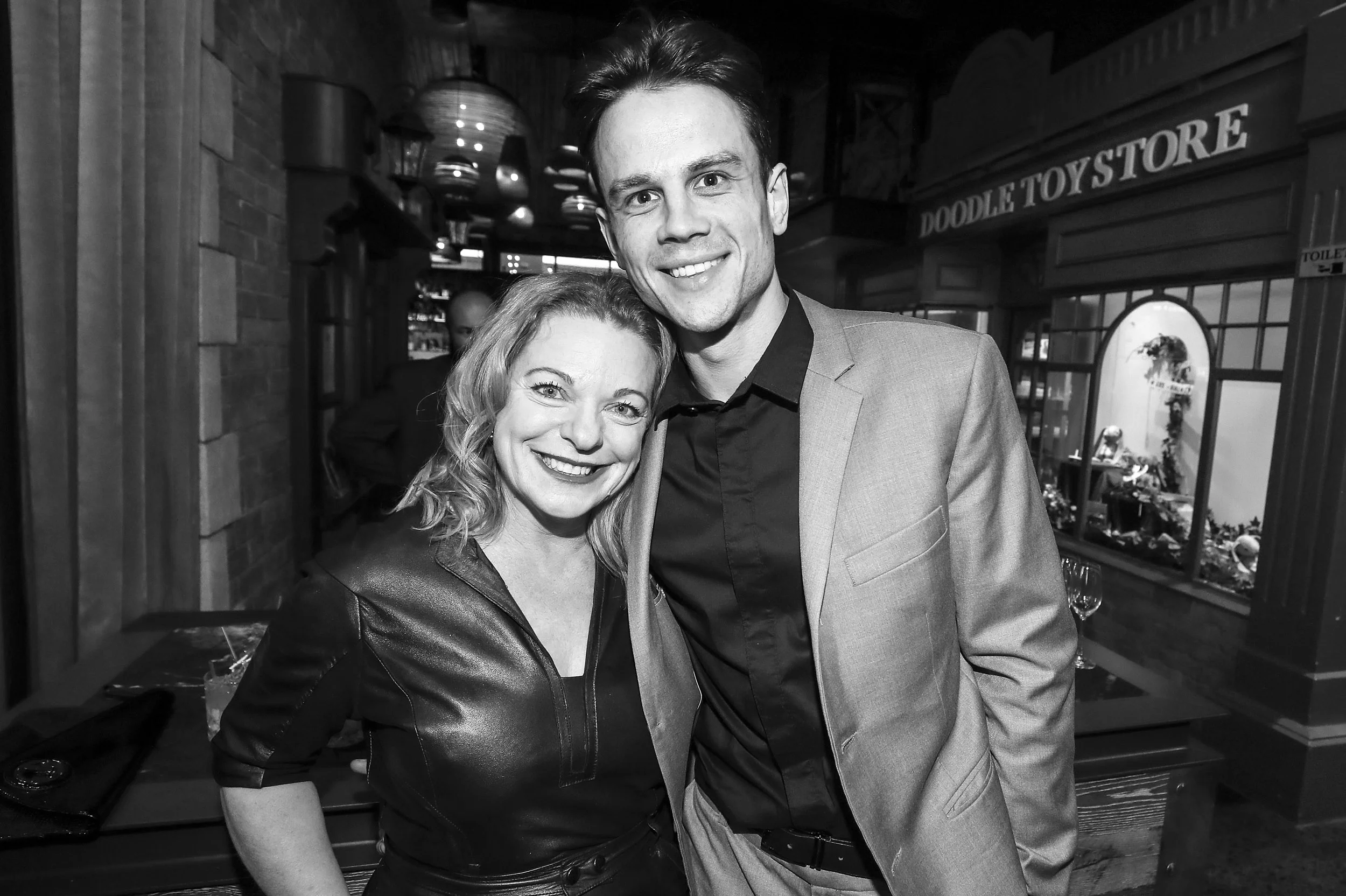 Kerre &amp; myself at the launch of Holden's new 'Equinox' at Whoa! Studios in Henderson.