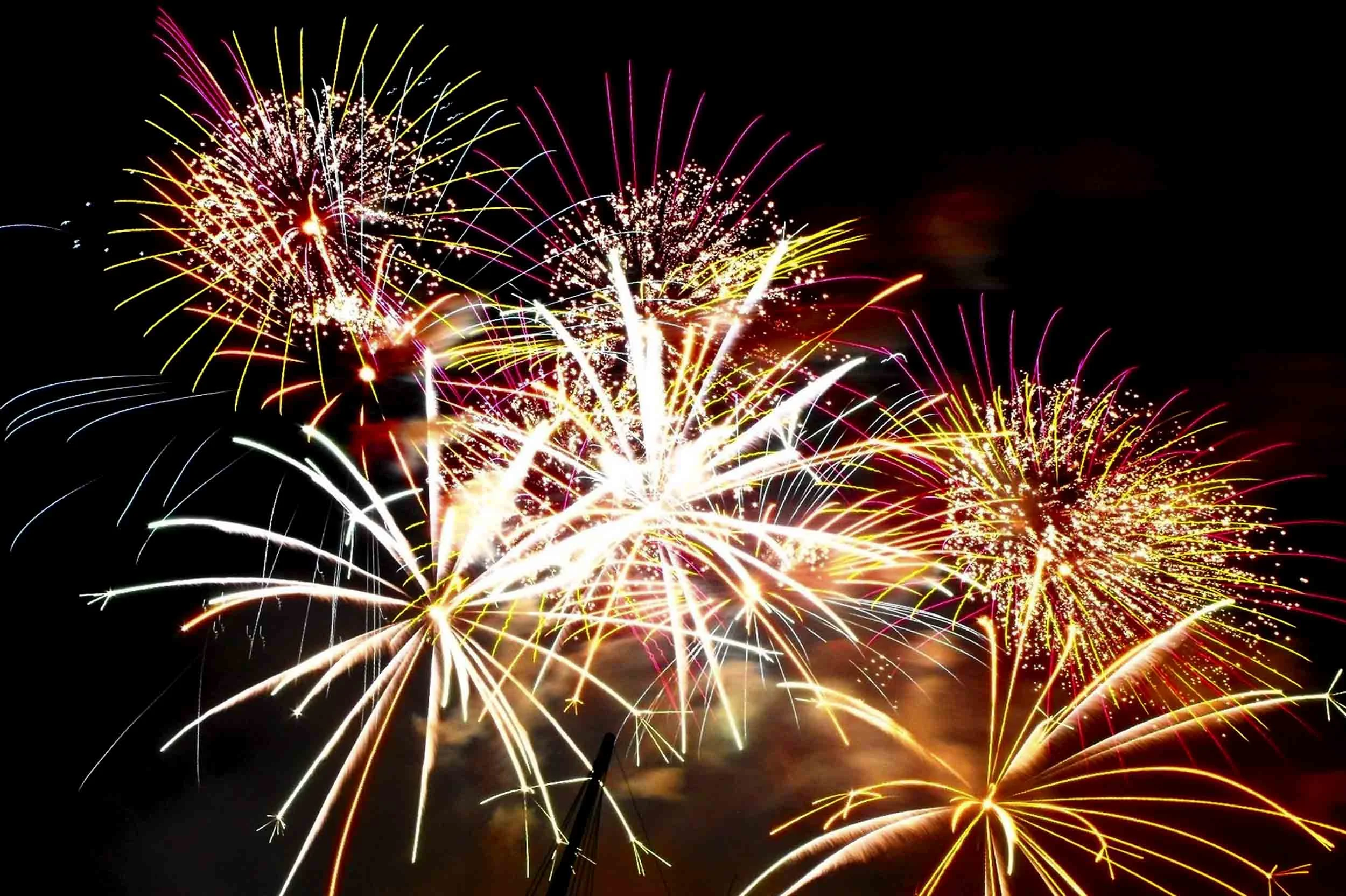 A generic picture of fireworks to evoke thoughts of NYE.