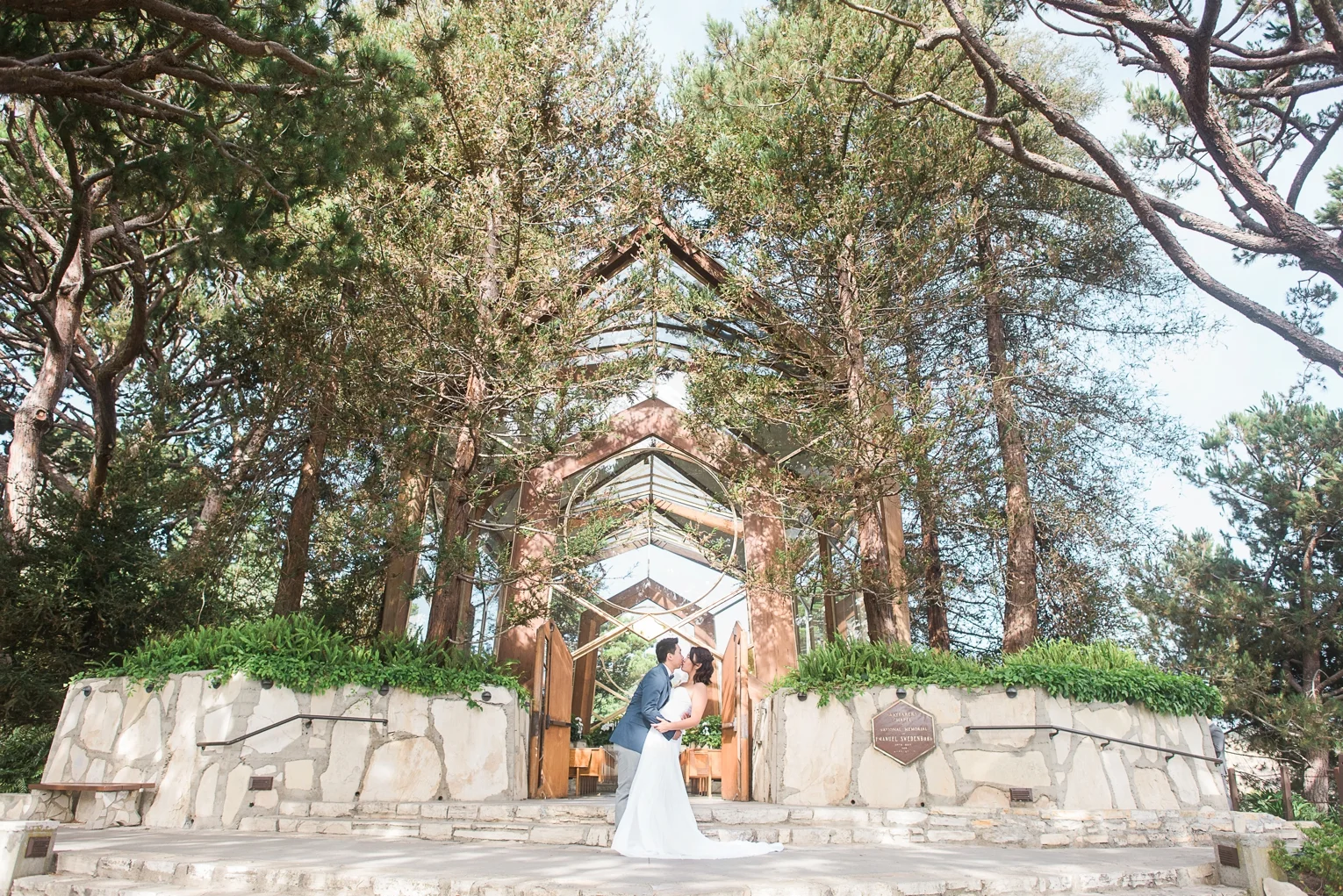 Intimate Wayfarers Chapel Wedding // Cindy + Julian