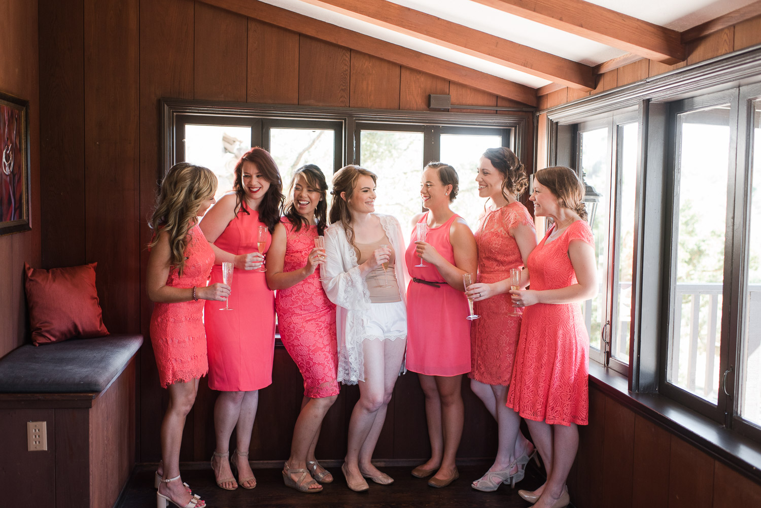 Mt. Woodson Castle Wedding // Brandi Welles Photographer // Bridesmaids