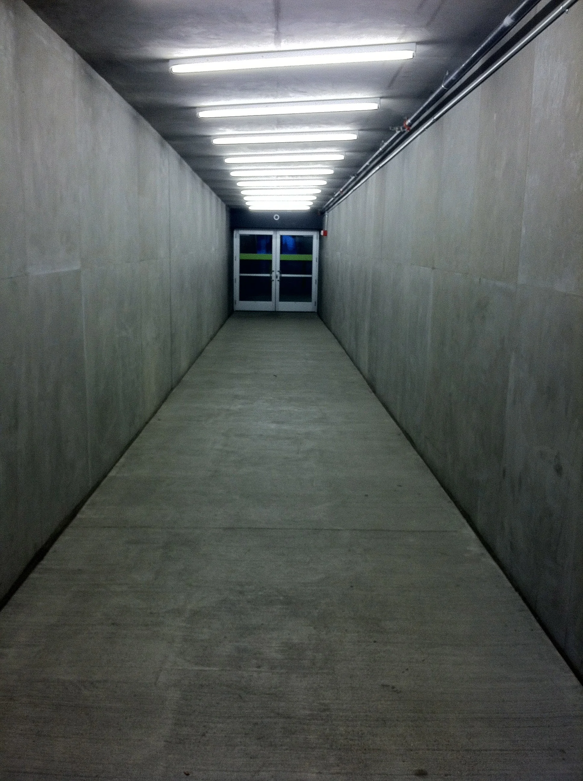 Corridor - Black+White Photograph - 12" x 16"