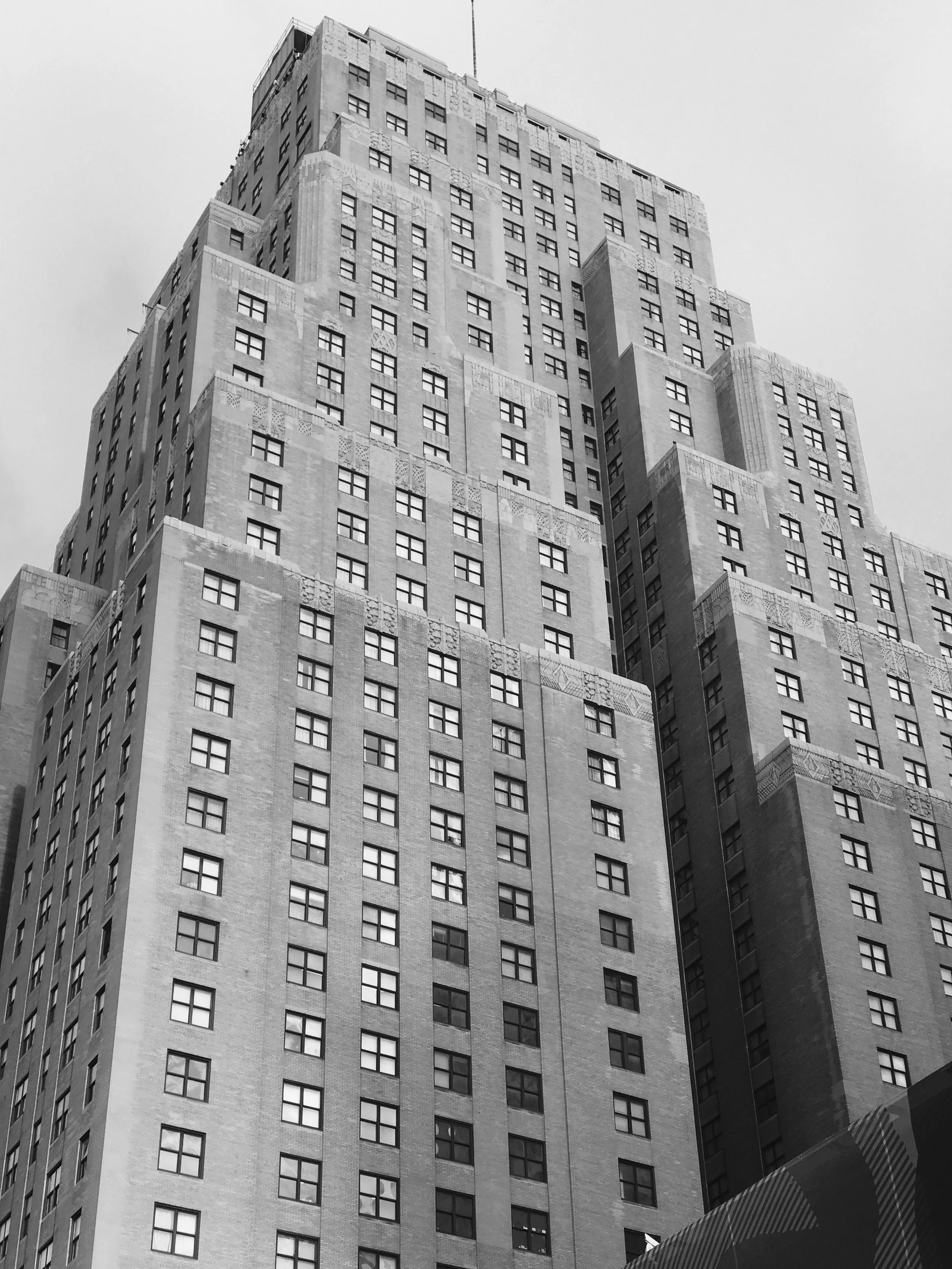 Architectural Study #3 =- Black & white Photograph - 8" x 10"