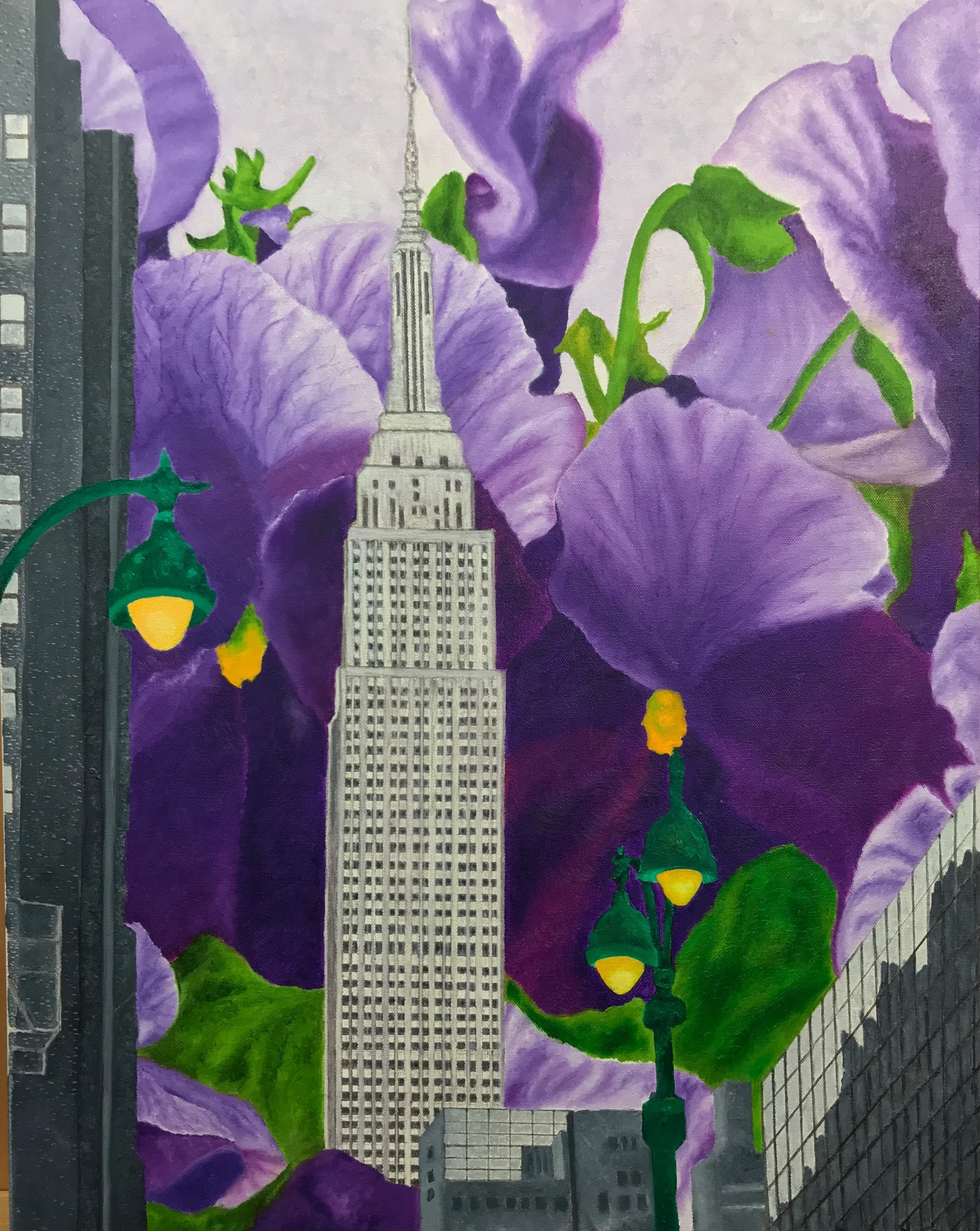 Empire State Building - Oil on Canvas - 22" x 28"
