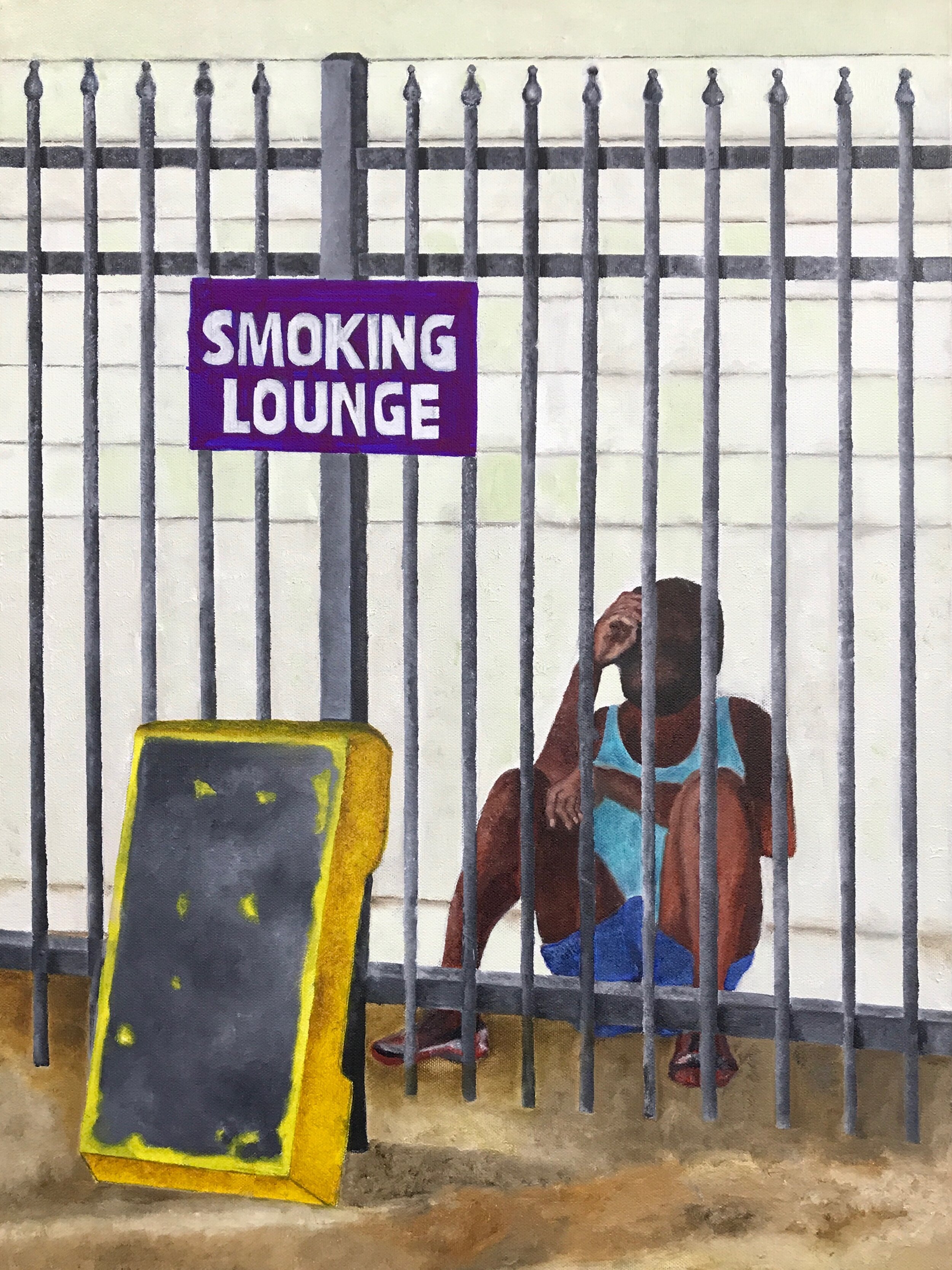 The Avatars of Vishnu - Shri Ram - Oil on Canvas - 22"x28"