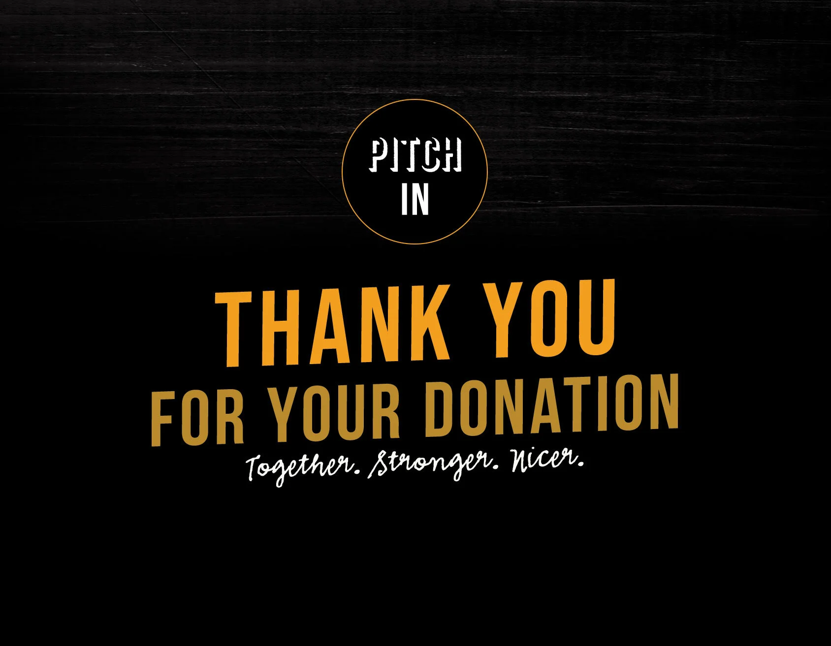 Pitch In Gift Card