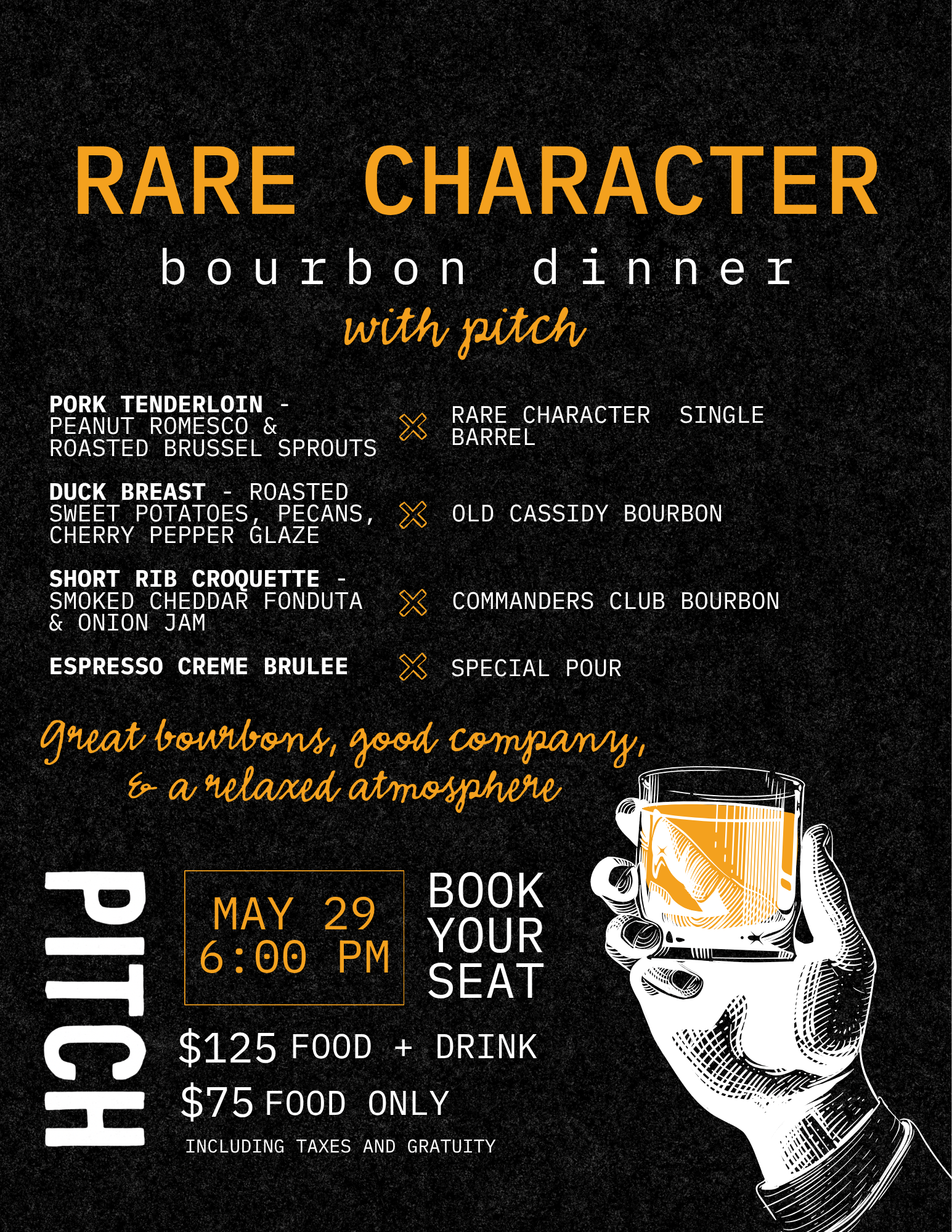 Rare Character Dinner - May 29th, 2026