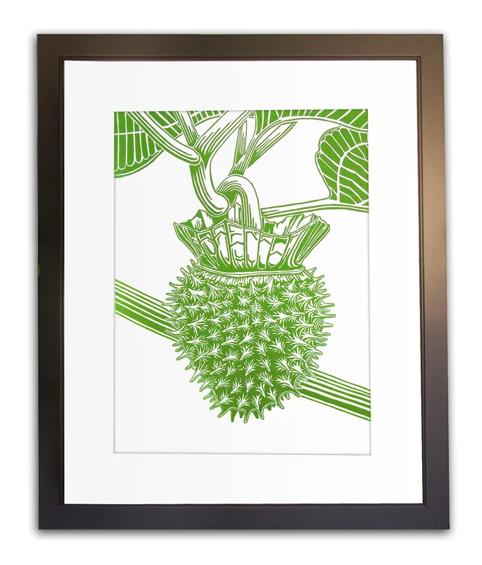 Framed Datura Pod