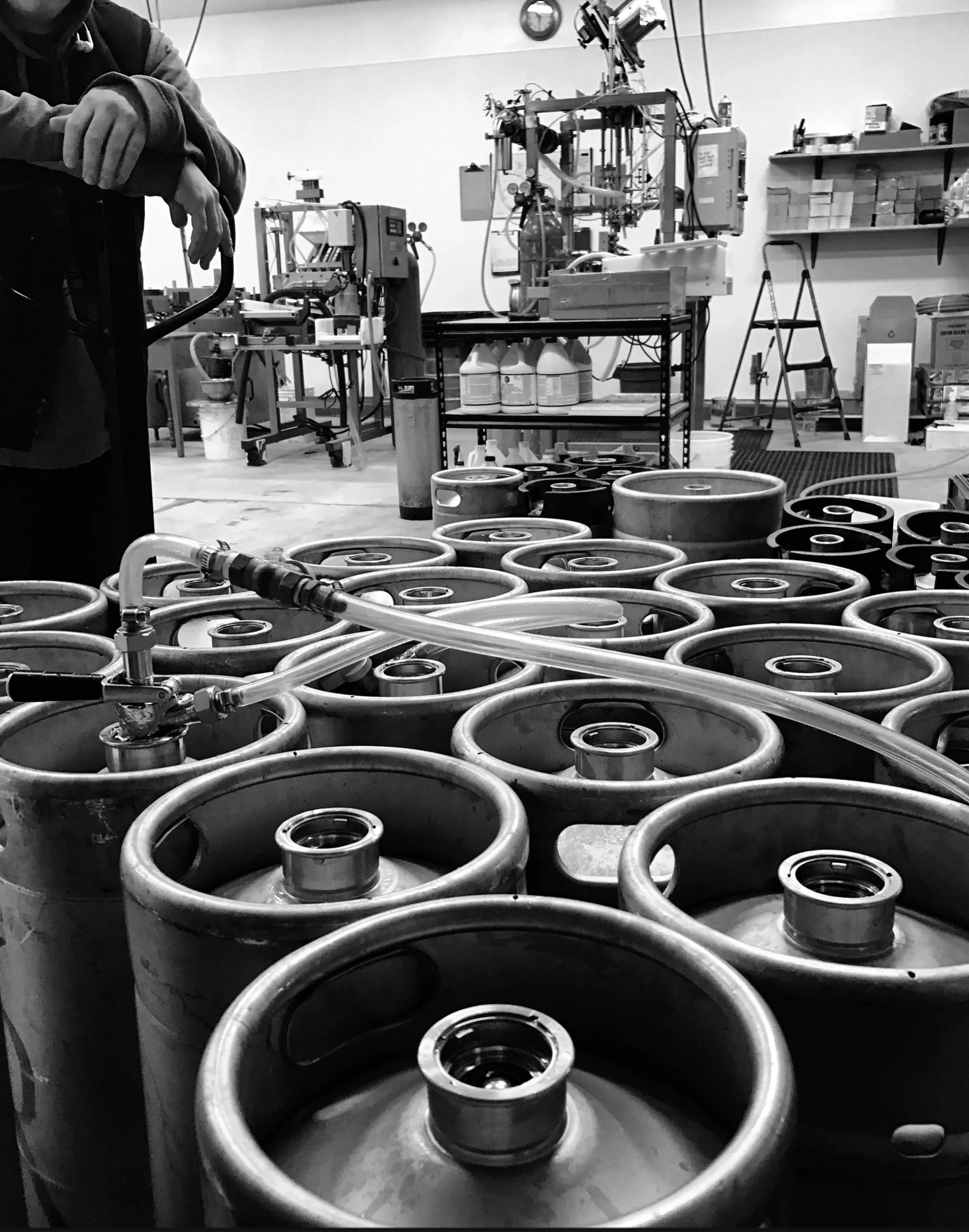 Beer kegs