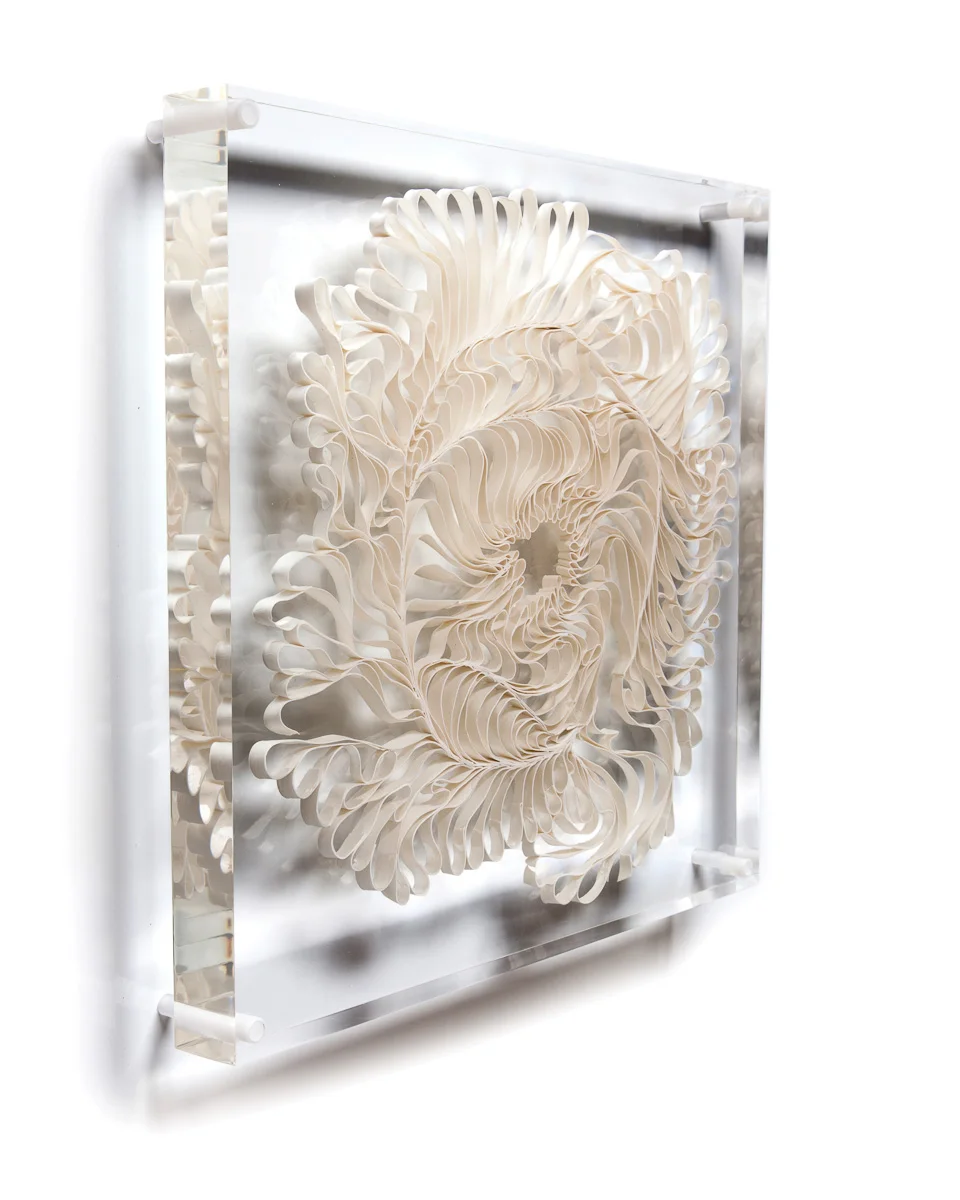 White Suspended Porcelain