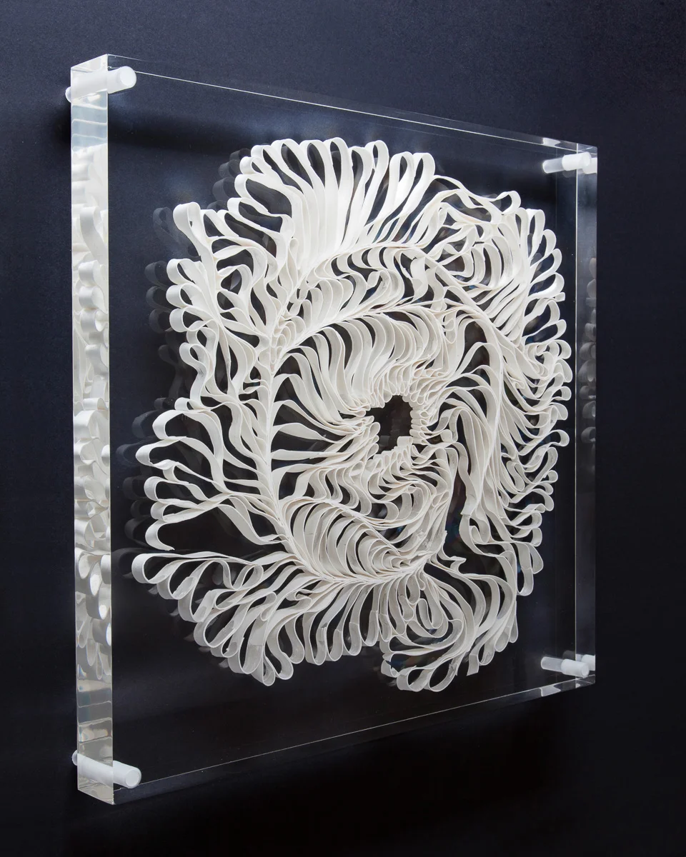 White Suspended Porcelain