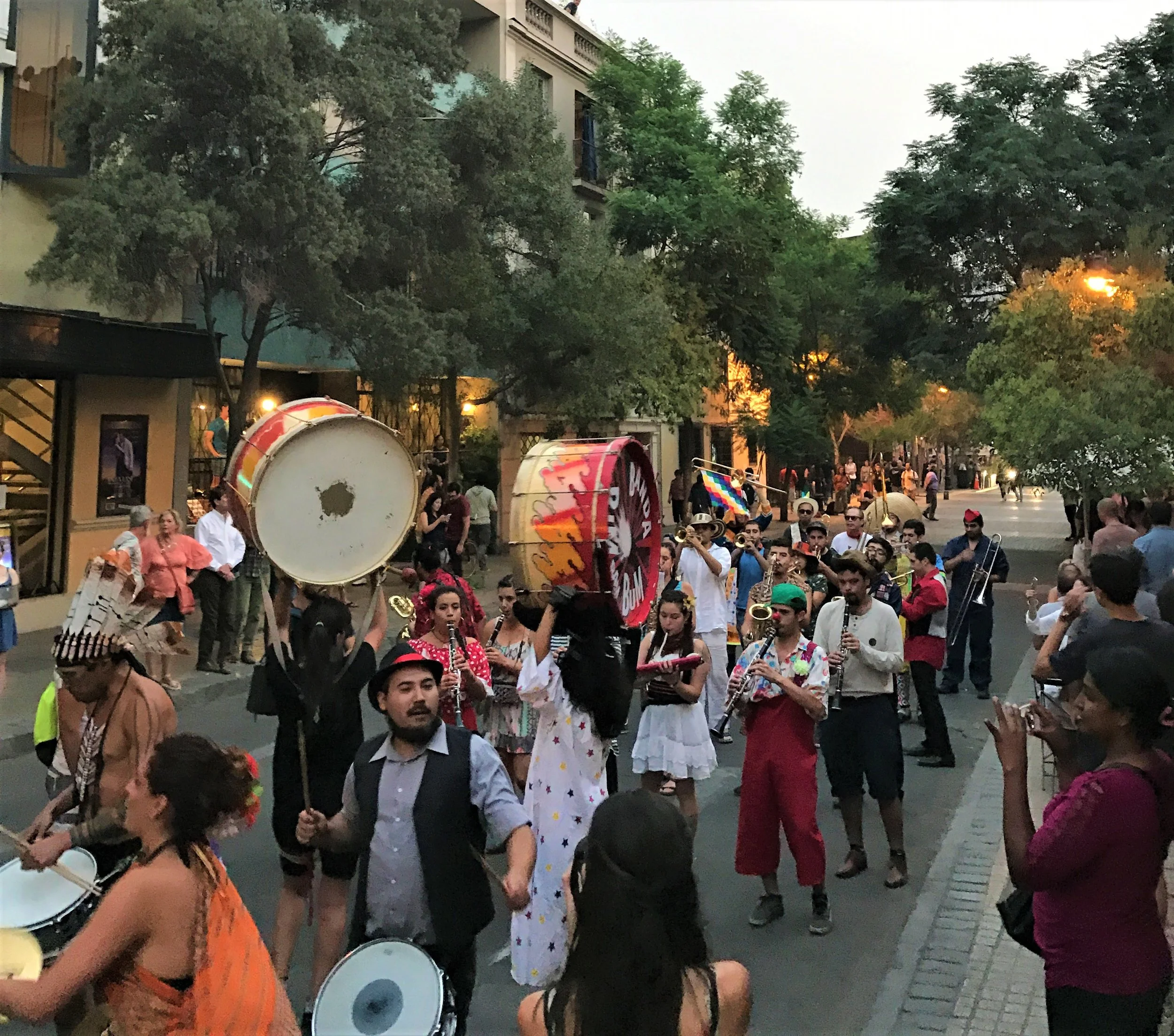 Street Parade in Barrio Lastarrio