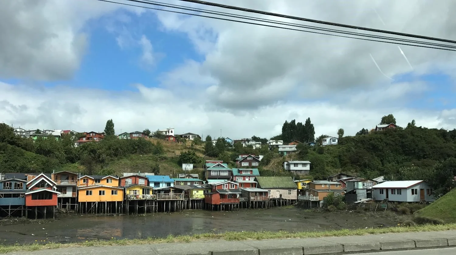 Chiloen homes along the waterways