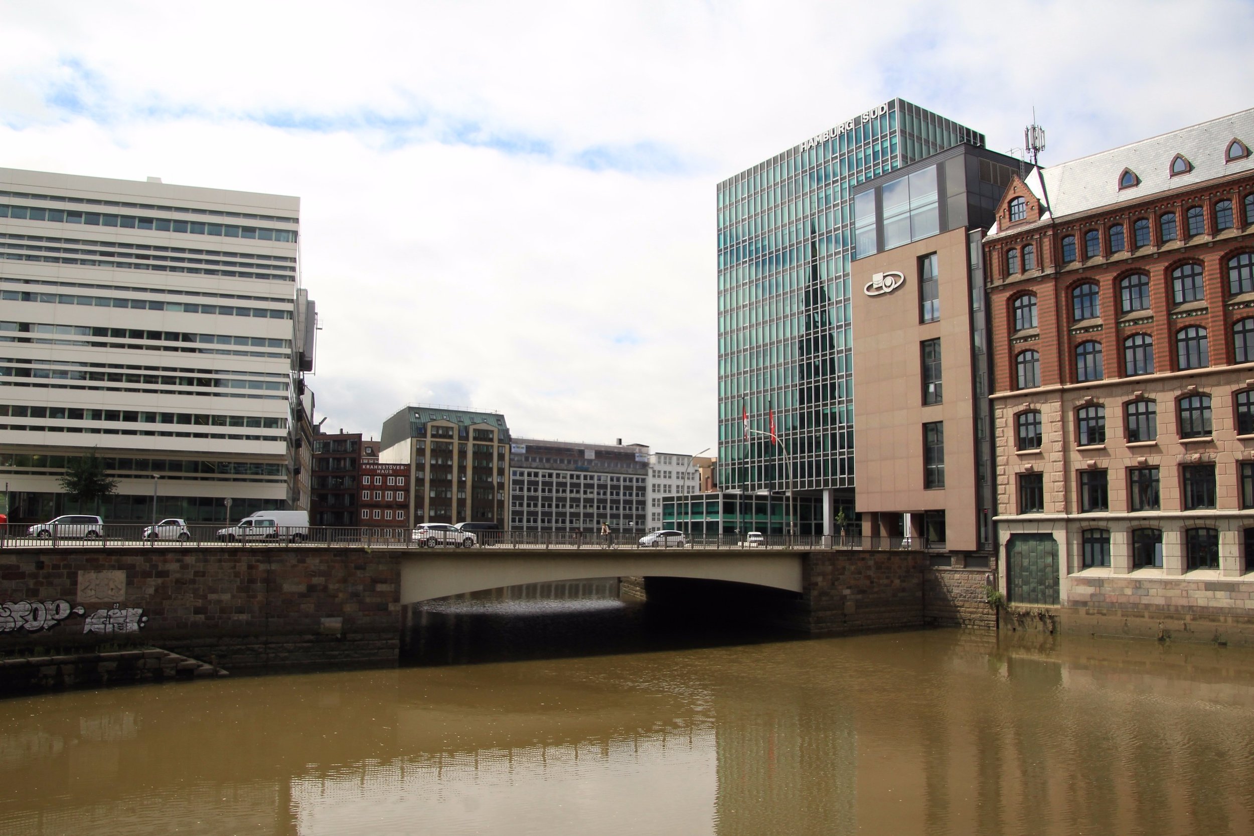 Canals and Bridges in Hamburg