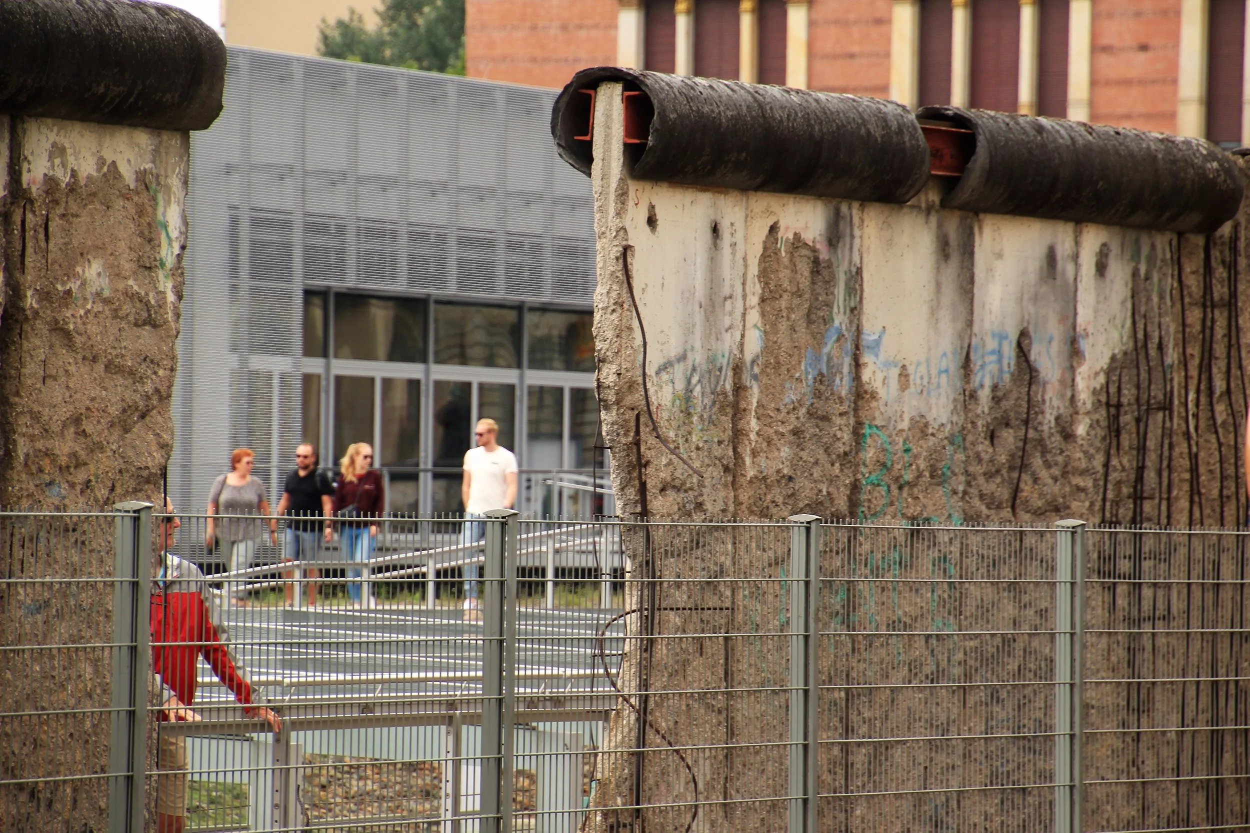 Remaining sections of the Berlin Wall
