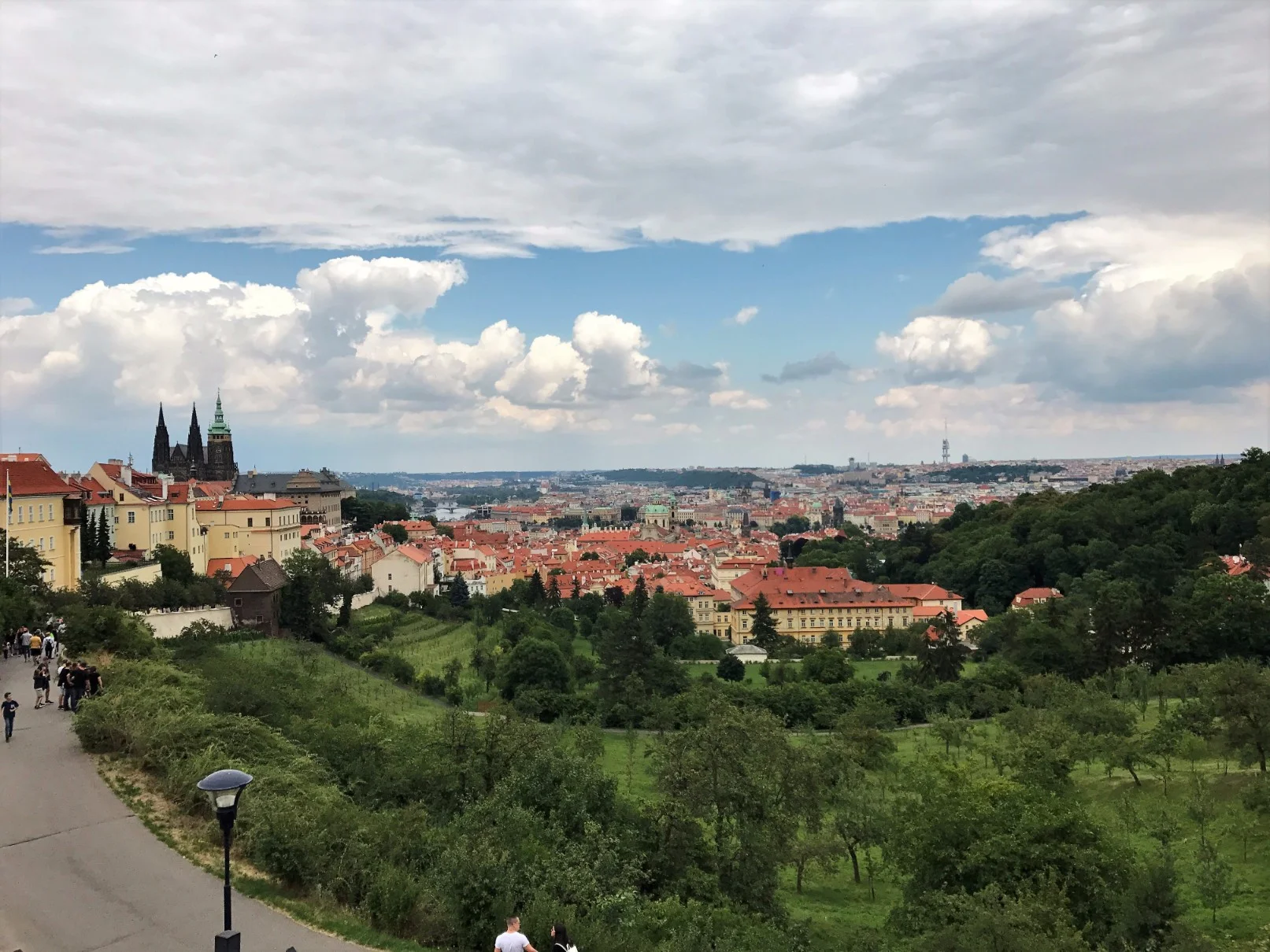View of Prague