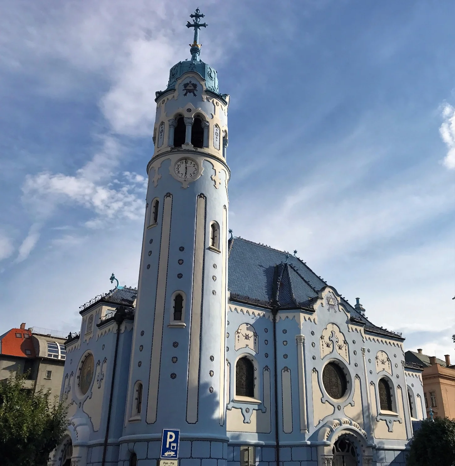 Church of St. Elizabeth; the "Blue Church"