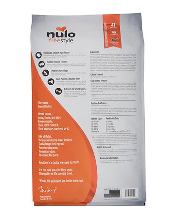 nulo freestyle senior dog food
