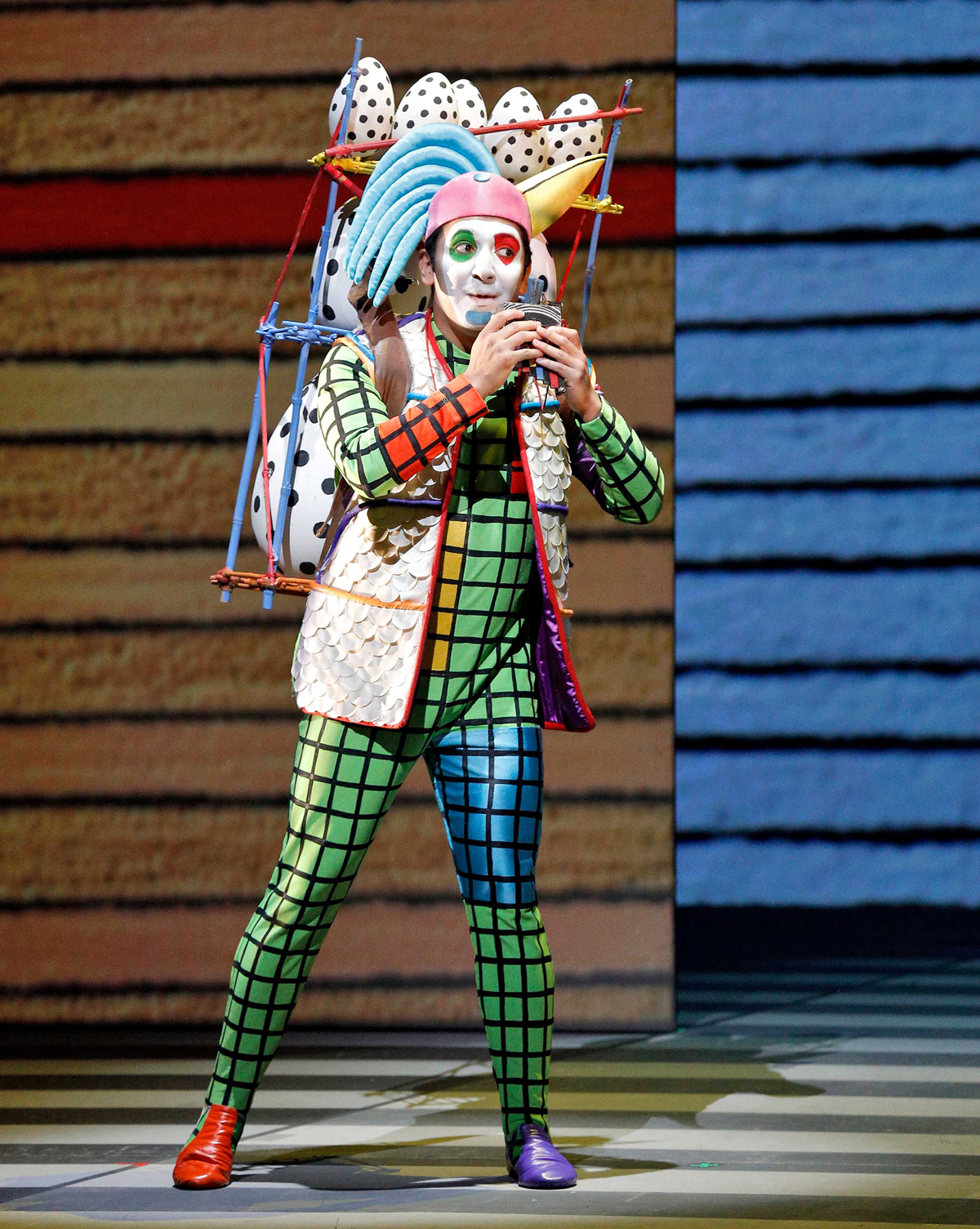  Papageno in  Die Zauberflöte &nbsp;at San Francisco Opera. Photo: Cory Weaver 