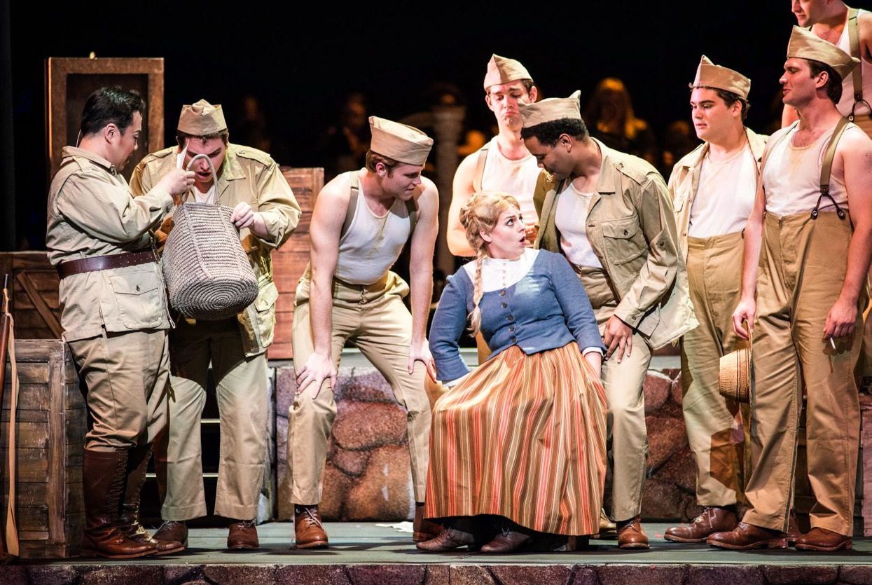  Micaela in  Carmen  at Wolf Trap Opera. Photo: Teddy Wolff. 