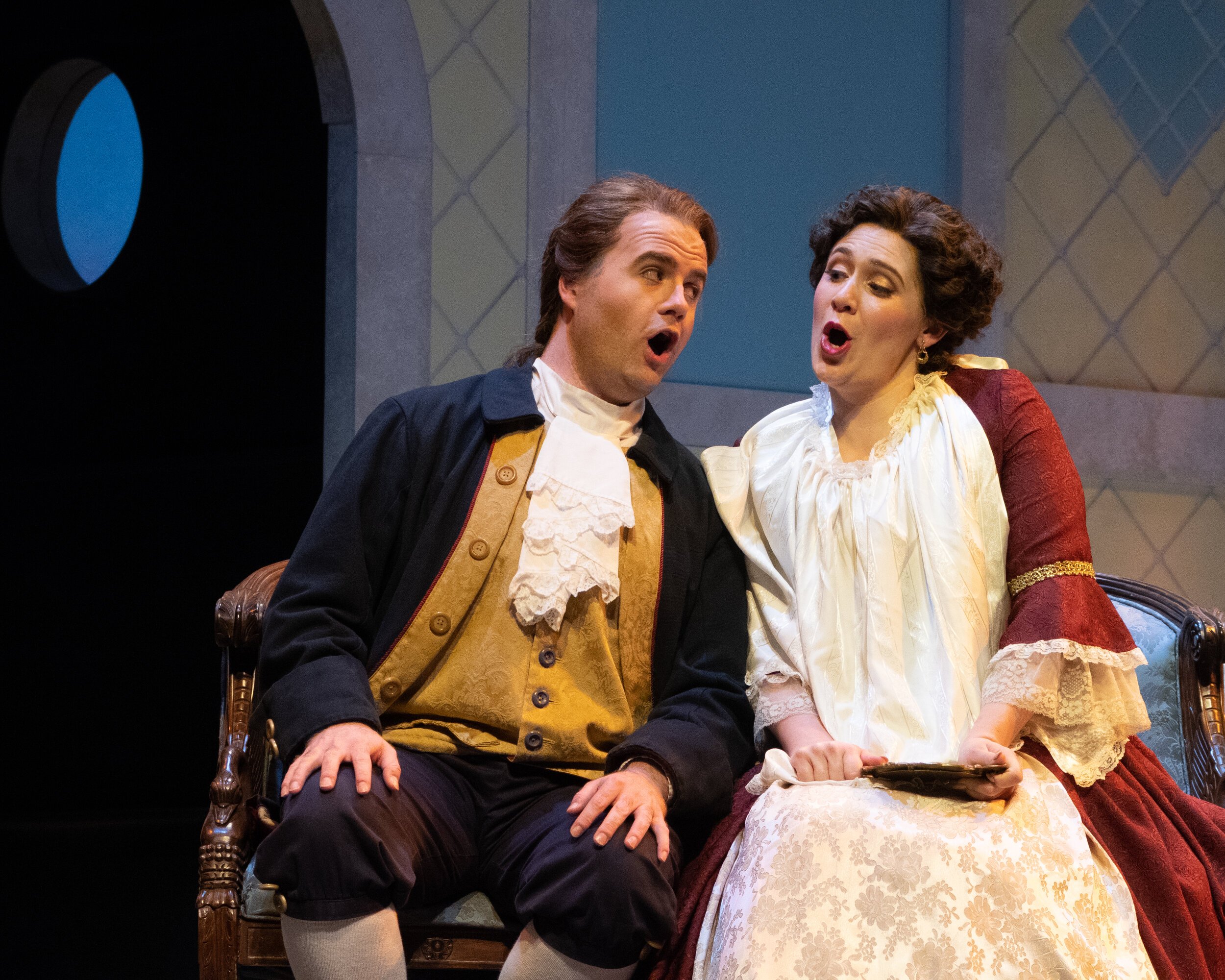  Rosina in  Il barbiere di Siviglia  at Annapolis Opera. Photo: Web Wright Photography. 