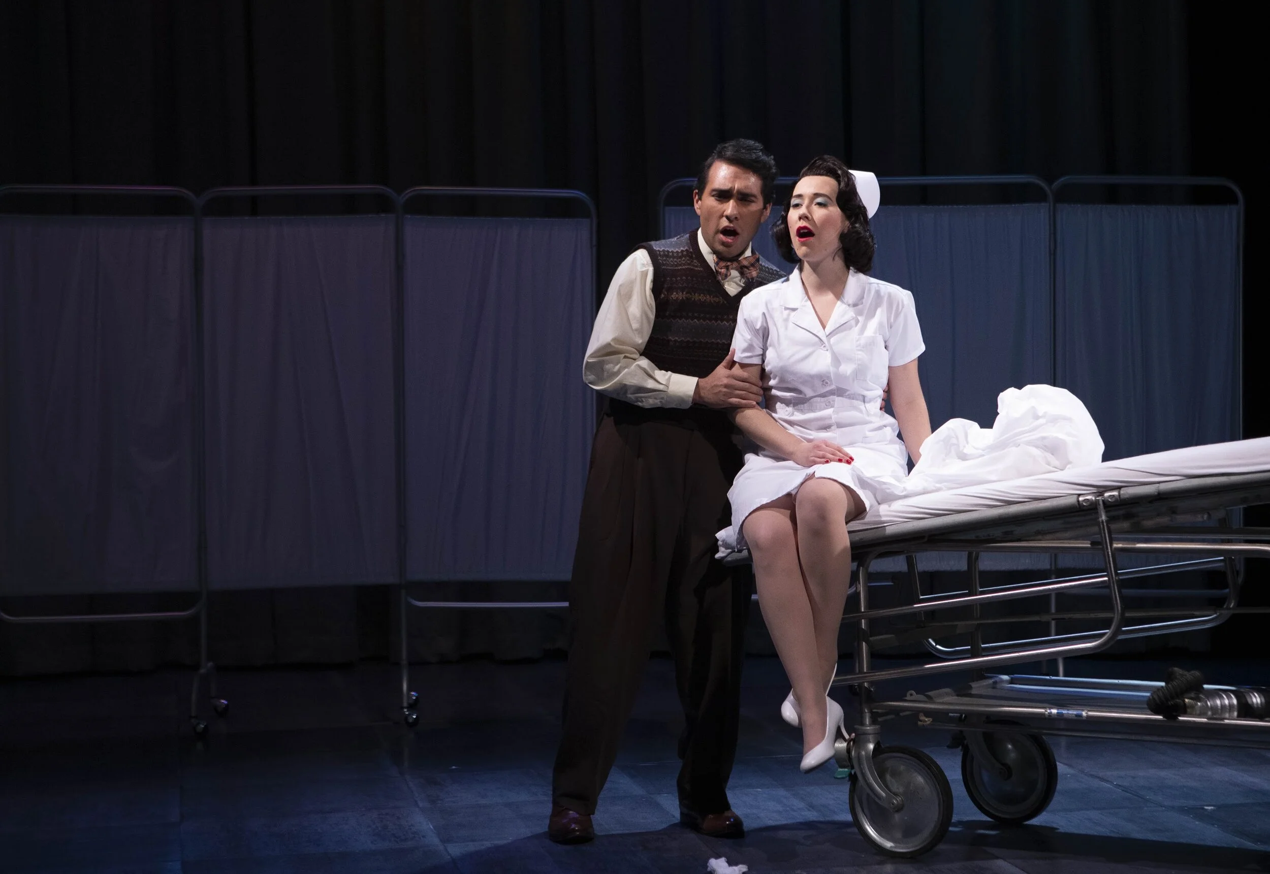  Ricardo Garcia in performance at Portland Opera. Photo: Kate Szrom. 