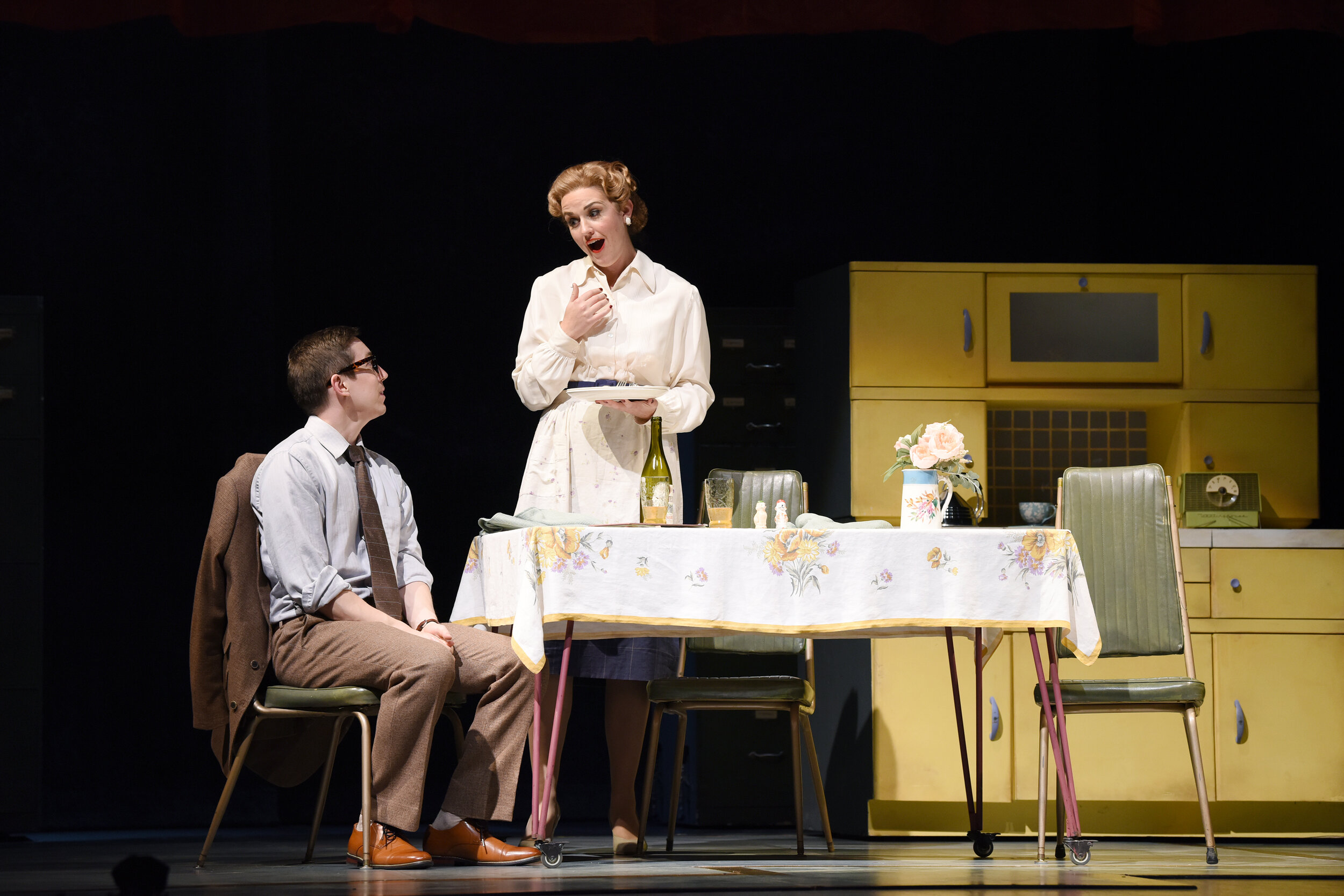  Katherine Beck as Mary Johnson in  Fellow Travelers  at Arizona Opera. Photo by Tim Trumble. 