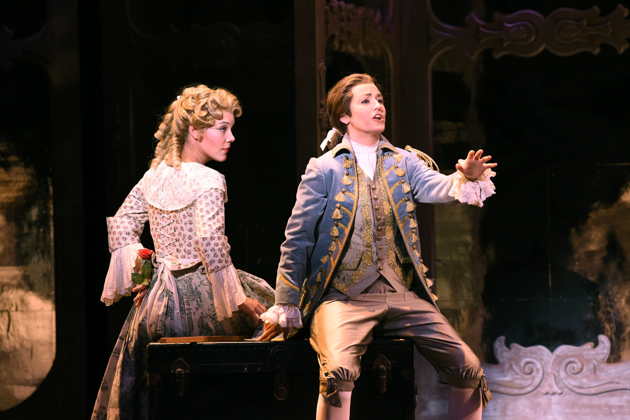  Katherine Beck as Cherubino in  The Marriage of Figaro  at Arizona Opera. Photo by Tim Trumble. 