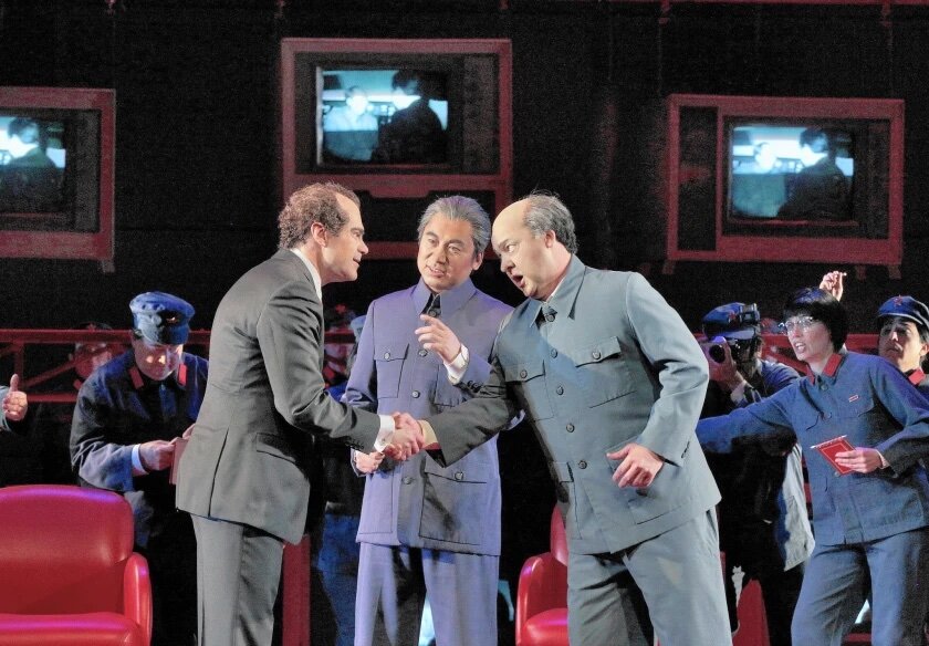  Mao Tse-Tung in  Nixon in China  at San Diego Opera. Photo: Ken Howard. 