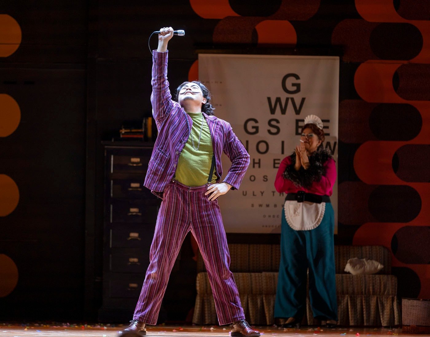  Don Basilio in Il barbiere di Siviglia with Austin Opera. 