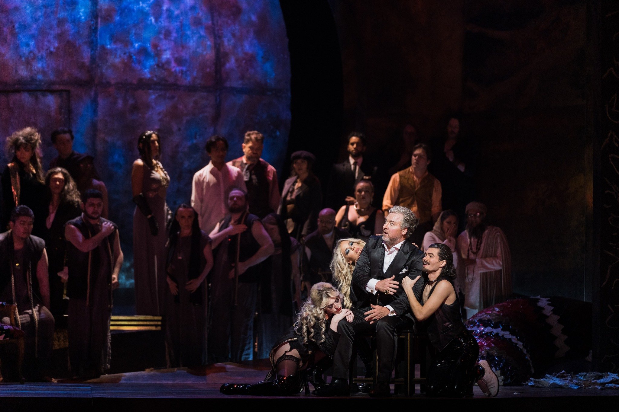  Herod in  Salome  at Houston Grand Opera. Photo: Michael Bishop. 
