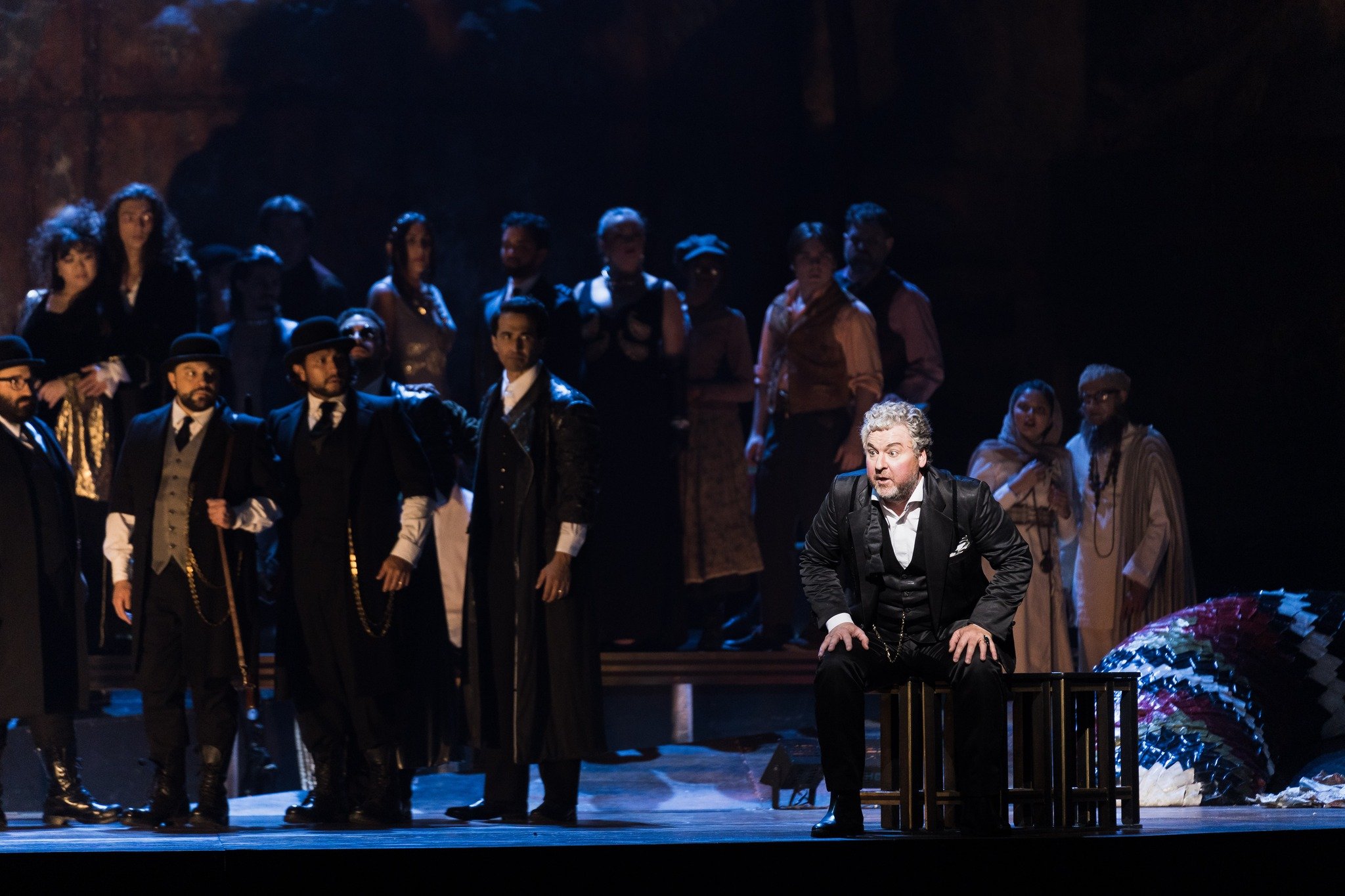  Herod in Salome at Houston Grand Opera. Photo: Michael Bishop. 