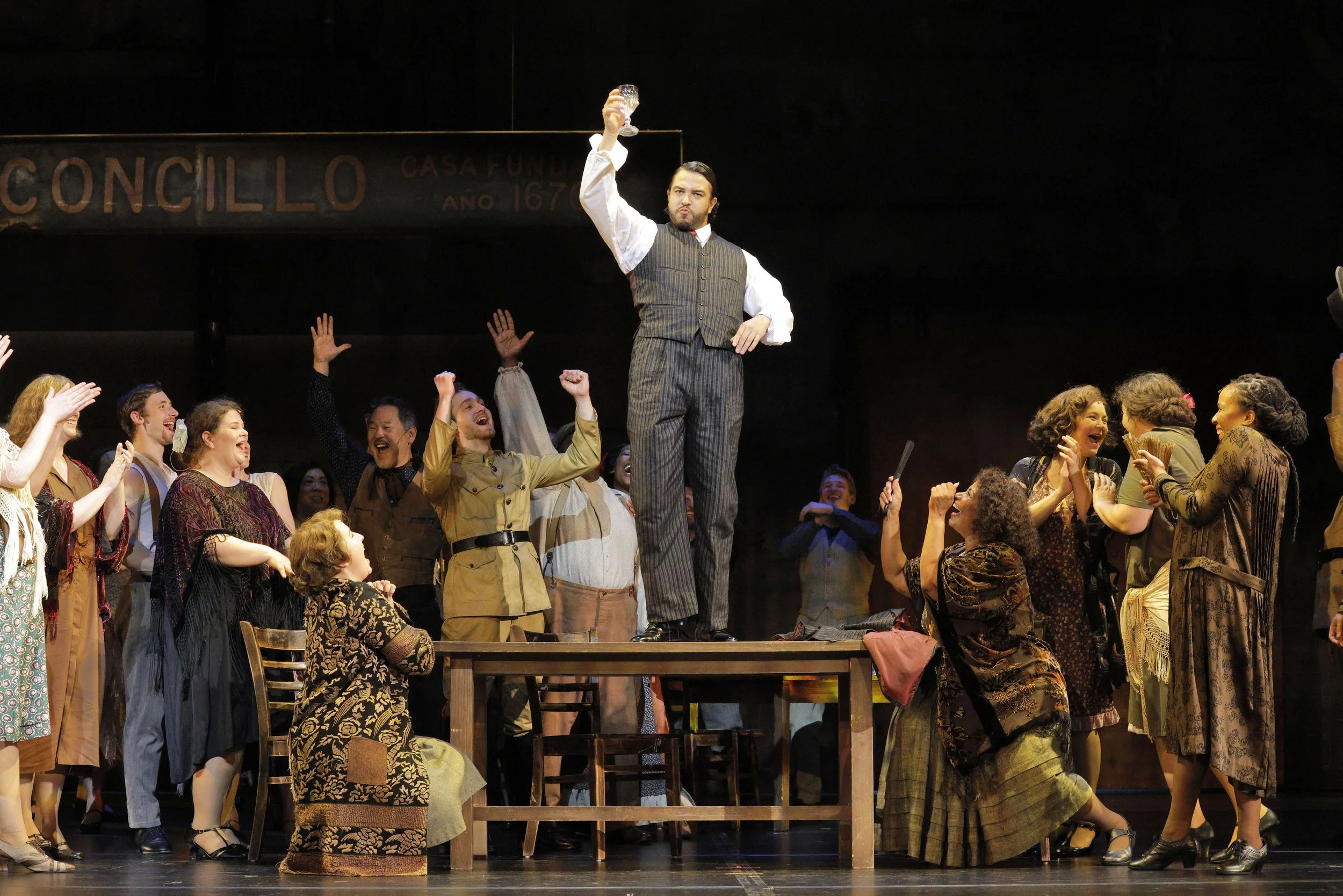  Escamillo in  Carmen  with Wolf Trap Opera. Photo: Cory Weaver. 