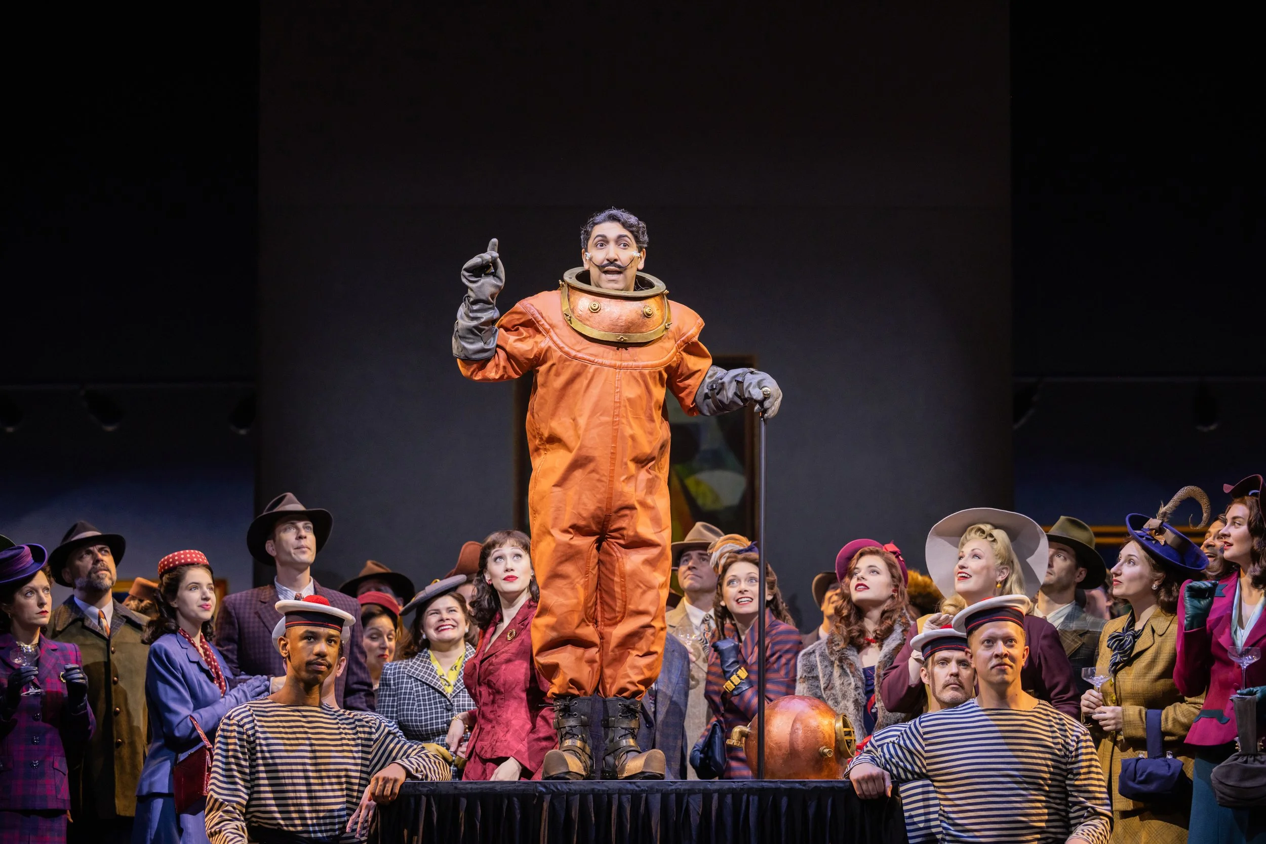  Salvador Dalí in The Amazing Adventures of Kavalier &amp; Clay at The Metropolitan Opera. Photo: Evan Zimmerman. 